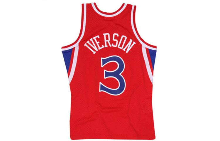 Mitchell & Ness NBA Authentic Allen Iverson Philadelphia 76ers 1996-97 Jersey 353J-320-FGYAIV - PersonalJerseys