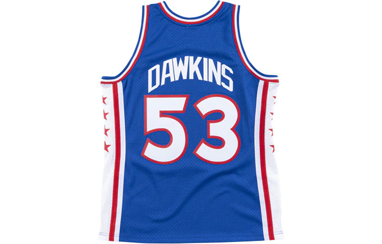 Mitchell & Ness NBA Swingman Jersey 'Philadelphia 76ers - Darryl Dawkins 1976-77' SMJYLG19017-P76ROYA76DDW - PersonalJerseys