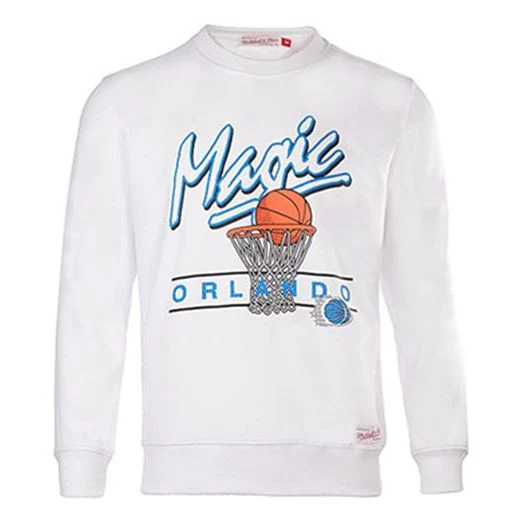 Mitchell & Ness Orlando Magic Team Round Neck Sports Couple Style Black MN16W15-ORL - PersonalJerseys