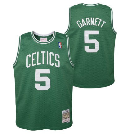 Youth Boston Celtics Kevin Garnett Mitchell & Ness Kelly Green 2007-08 Hardwood Classics Swingman Jersey - PersonalJerseys