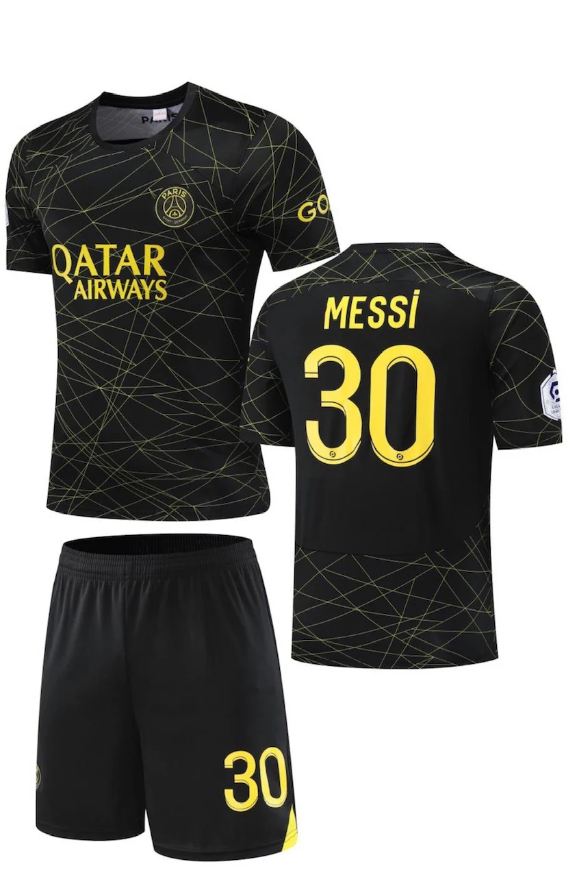 Football Jersey Paris saint Germain 3rs strip Messi number#30 2022-2023 ( shirt/ psg jersey / soccer jersey / paris saint germain) - PersonalJerseys