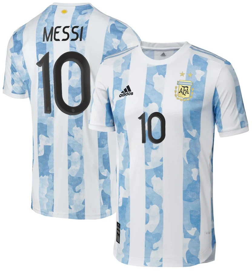 MESSI Argentina 21-22 Home Oficial Jersey Heat.RDY - PersonalJerseys