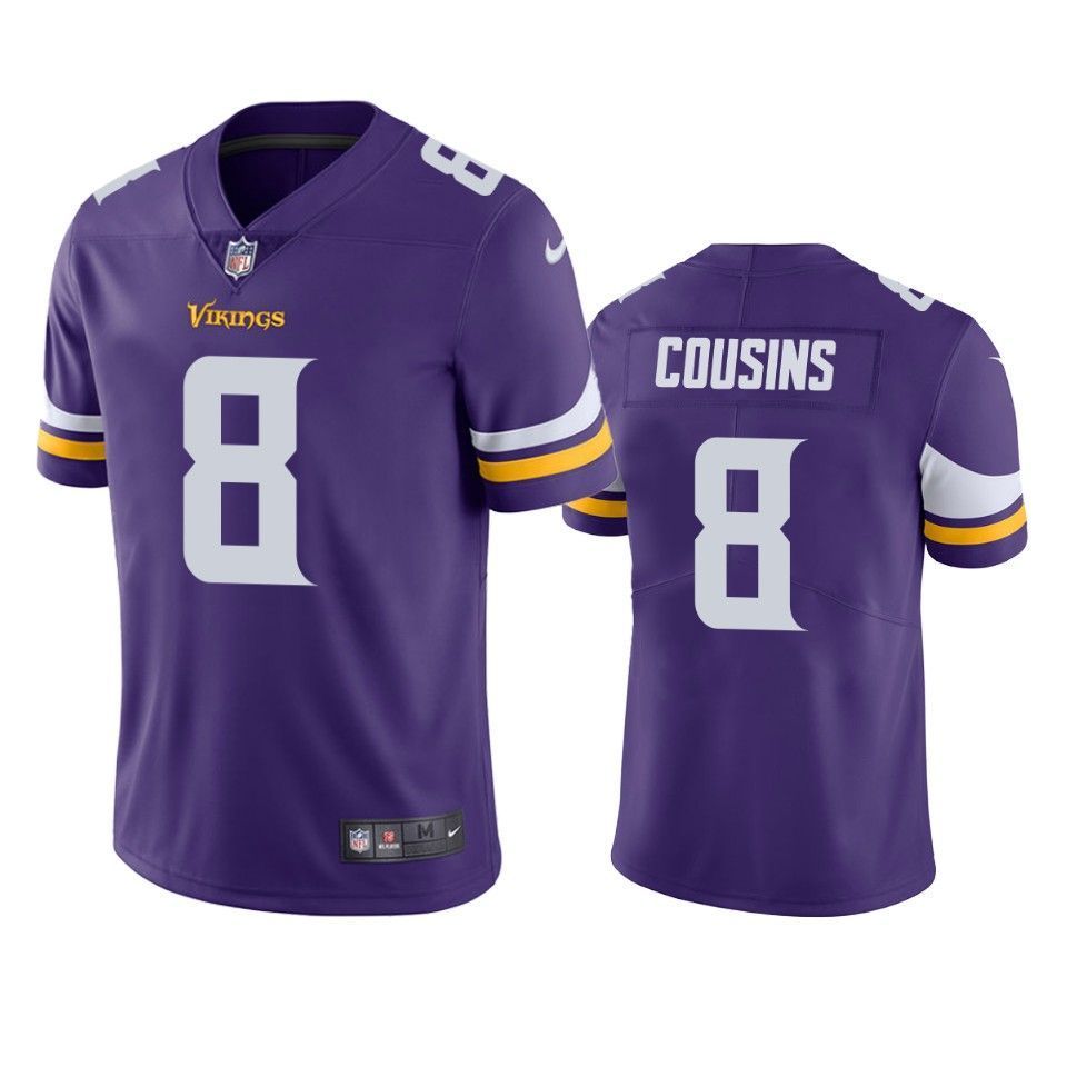 Minnesota Vikings Kirk Cousins Purple Vapor Untouchable Limited Jersey - Friend Lounge Store - Shop for All Things Jerseys Sports - PersonalJerseys