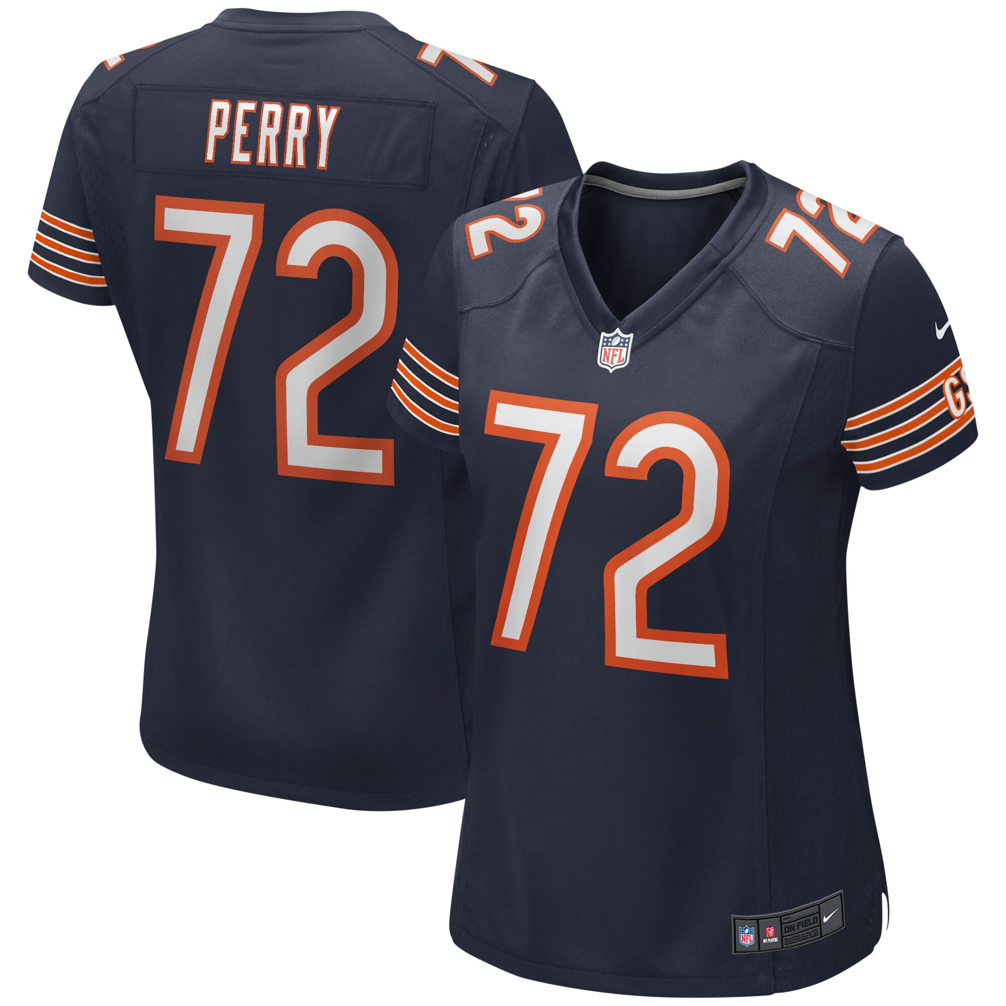 William Perry Chicago Bears Nike Women's Game Retired Player Jersey - Navy - PersonalJerseys