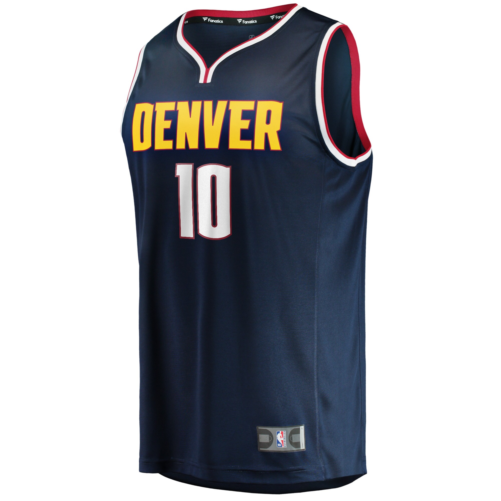 Jack White Denver Nuggets Fanatics Branded Fast Break Player Jersey - Icon Edition - Navy - PersonalJerseys