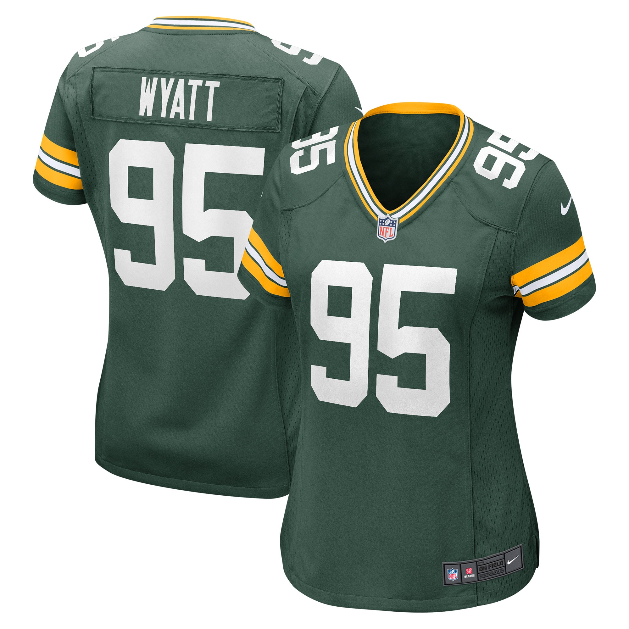 Green Bay Packers Devonte Wyatt Green Player Game Jersey for Youth Women Men - Friend Lounge Store - Shop for All Things Jerseys Sports - PersonalJerseys