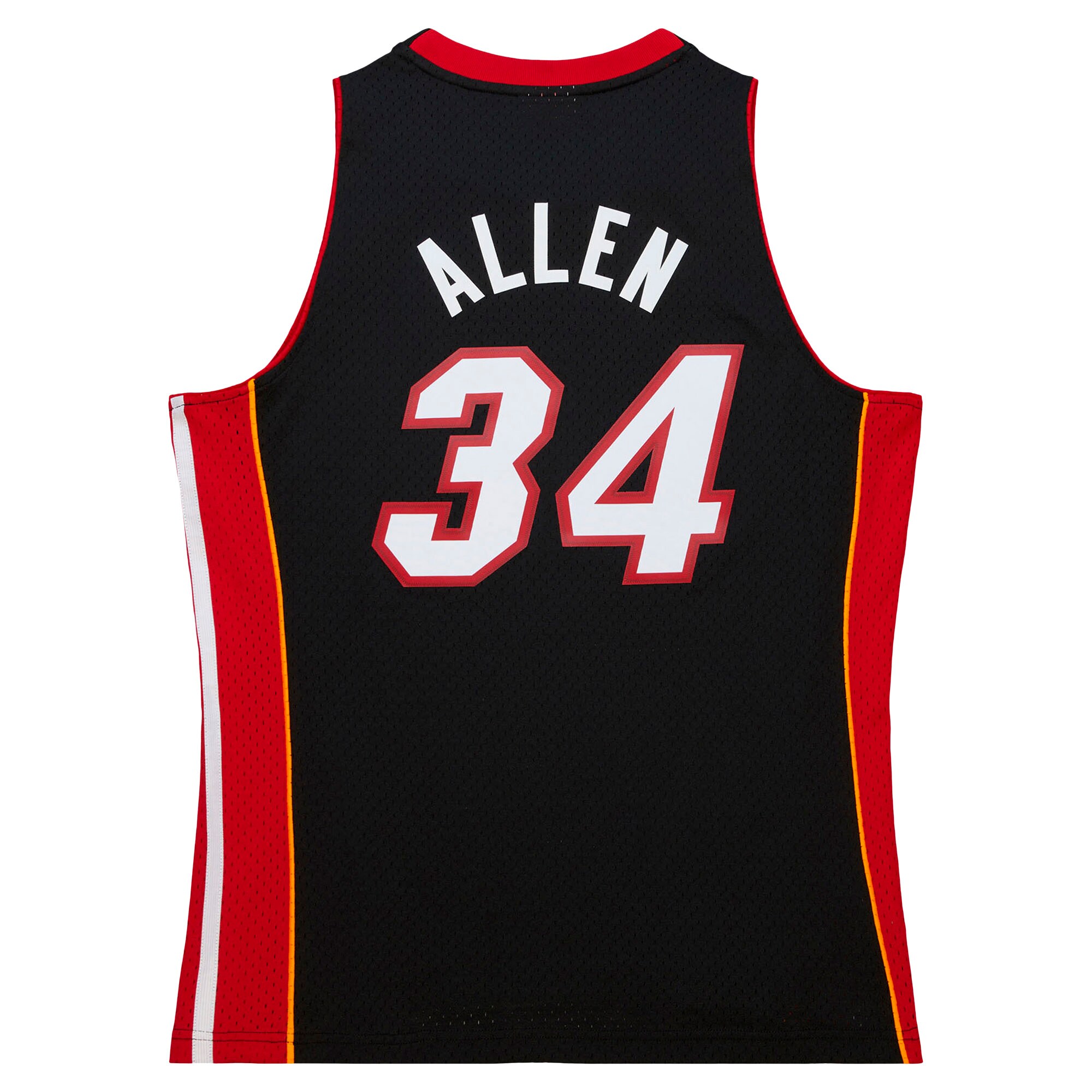 Ray Allen Miami Heat Mitchell & Ness Hardwood Classics Swingman Jersey - Black - PersonalJerseys