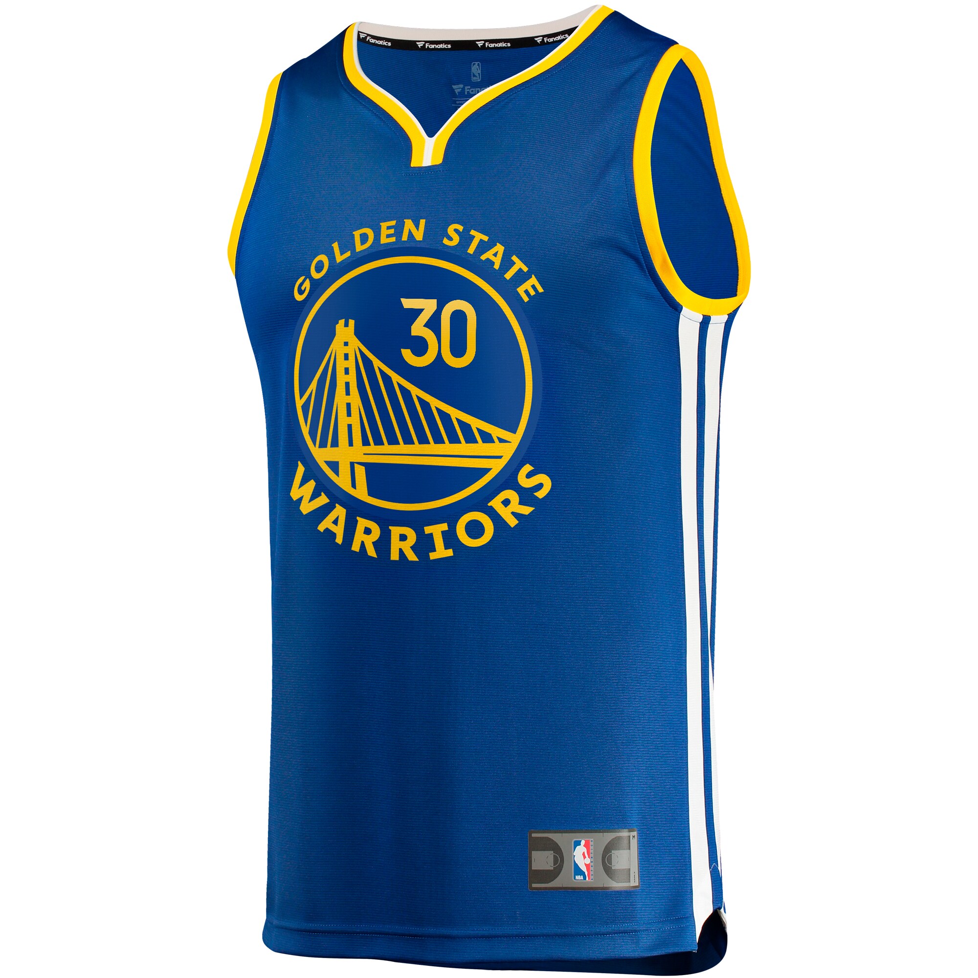 Stephen Curry Golden State Warriors Fanatics Branded Big & Tall Fast Break Player Jersey - Royal - Icon Edition - PersonalJerseys