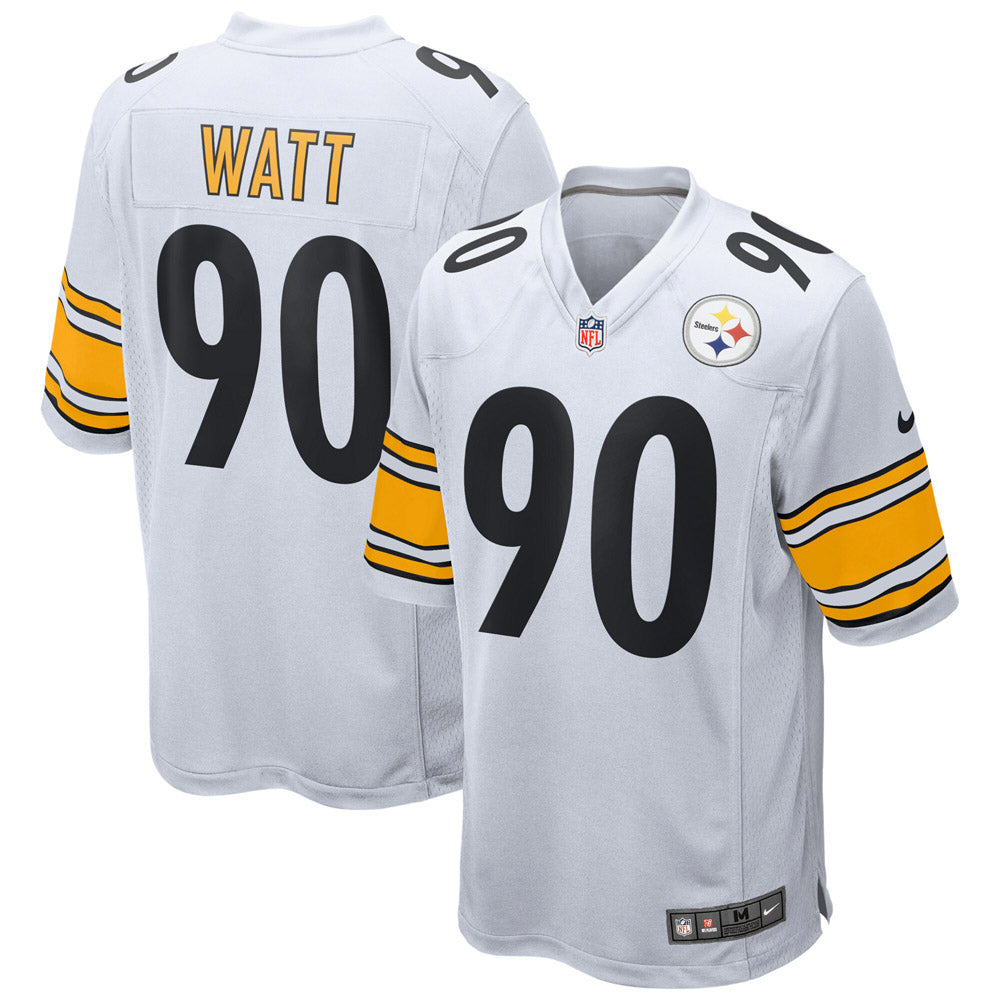 Youth Pittsburgh Steelers T.J. Watt Game Jersey White - PersonalJerseys