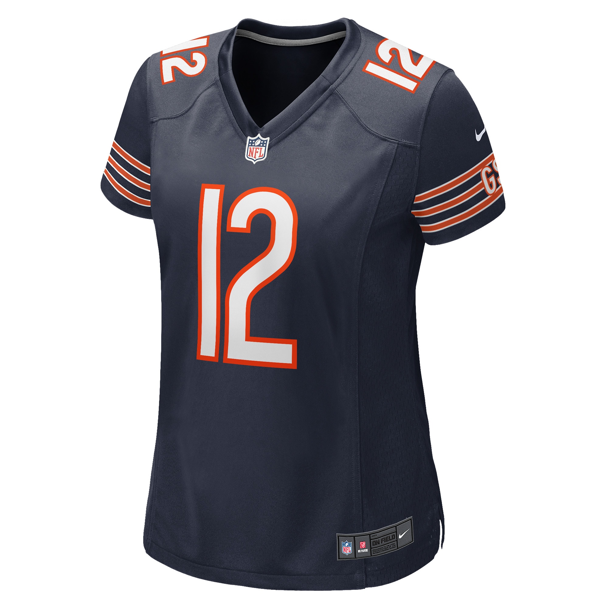 Velus Jones Jr. Chicago Bears Nike Women's Game Player Jersey - Navy - PersonalJerseys