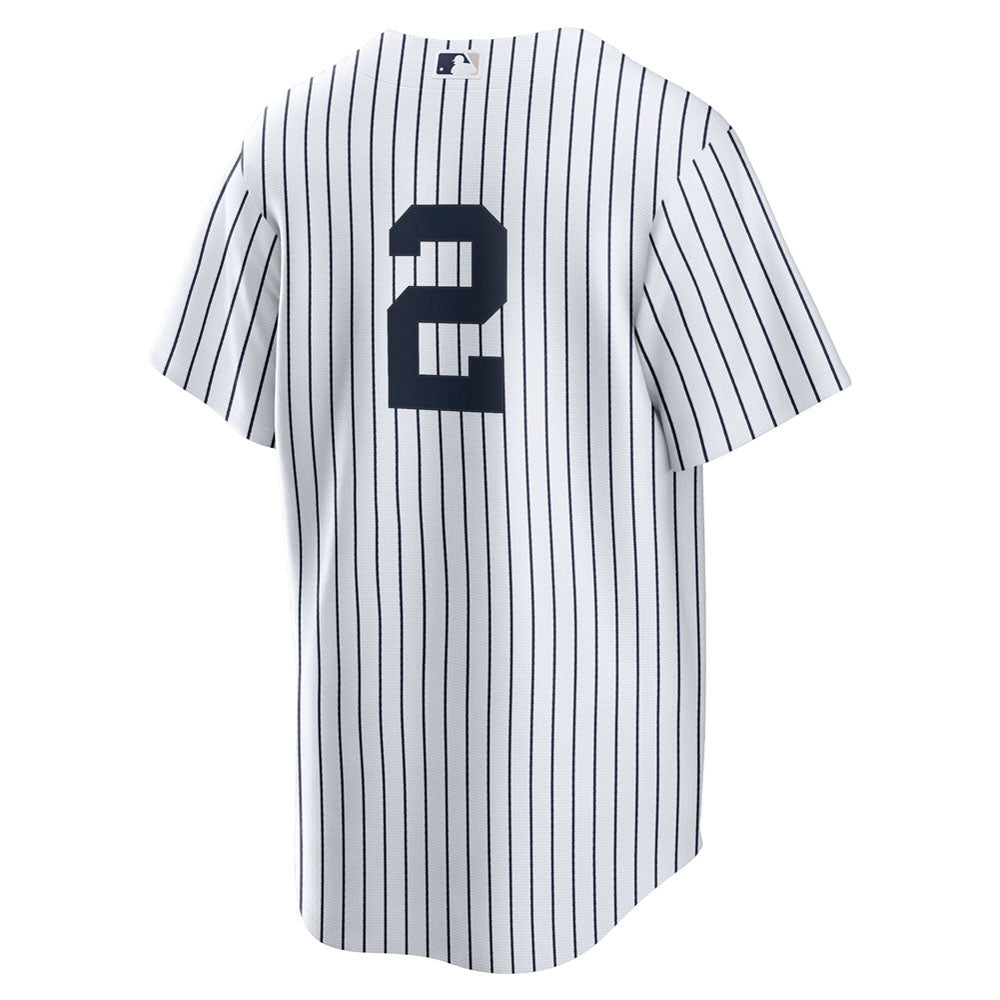 Men's New York Yankees Derek Jeter Jersey - White/Navy - PersonalJerseys