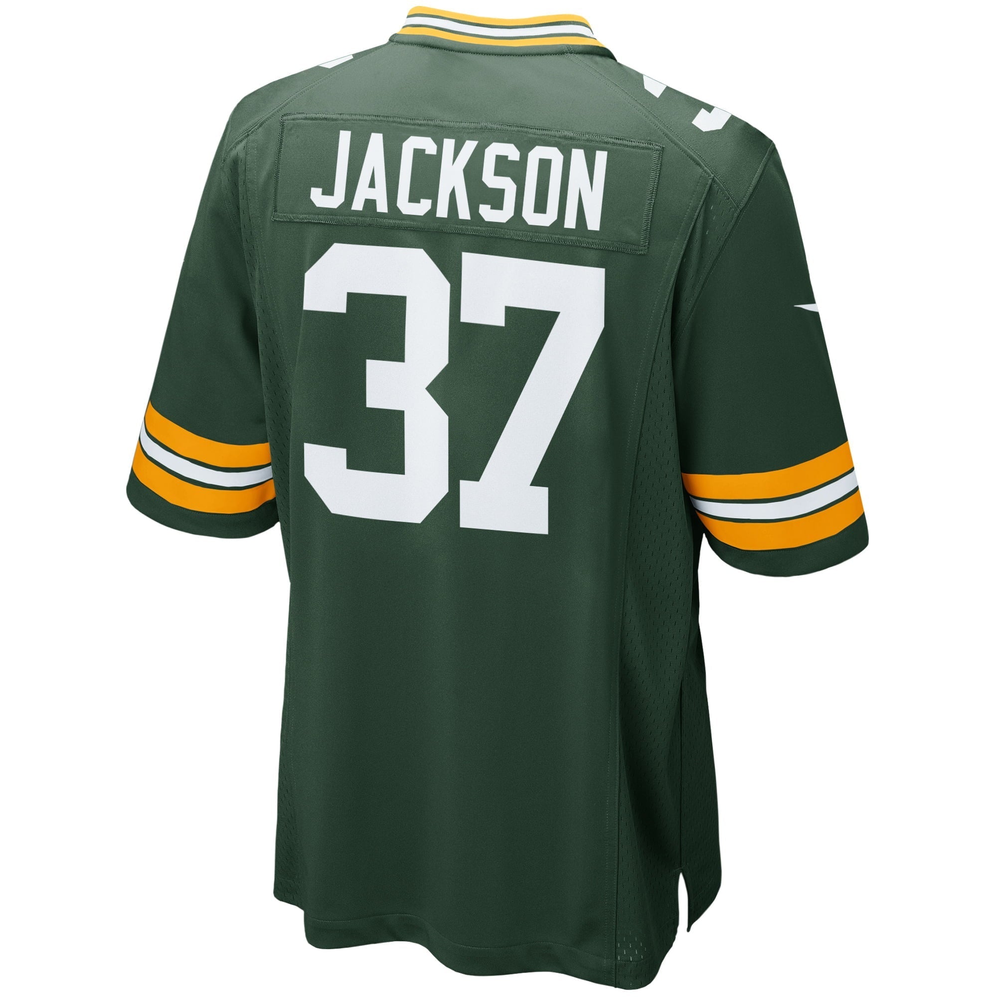 Men's Nike Josh Jackson Green Green Bay Packers Game Player Jersey - PersonalJerseys