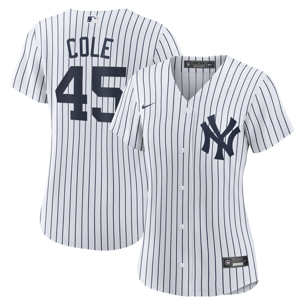 Women's New York Yankees Gerrit Cole Home Player Jersey - White - PersonalJerseys