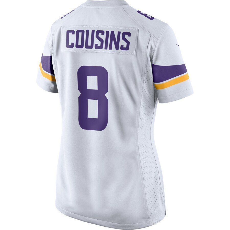 Kirk Cousins Minnesota Vikings Women's Game Jersey - White - Friend Lounge Store - Shop for All Things Jerseys Sports - PersonalJerseys