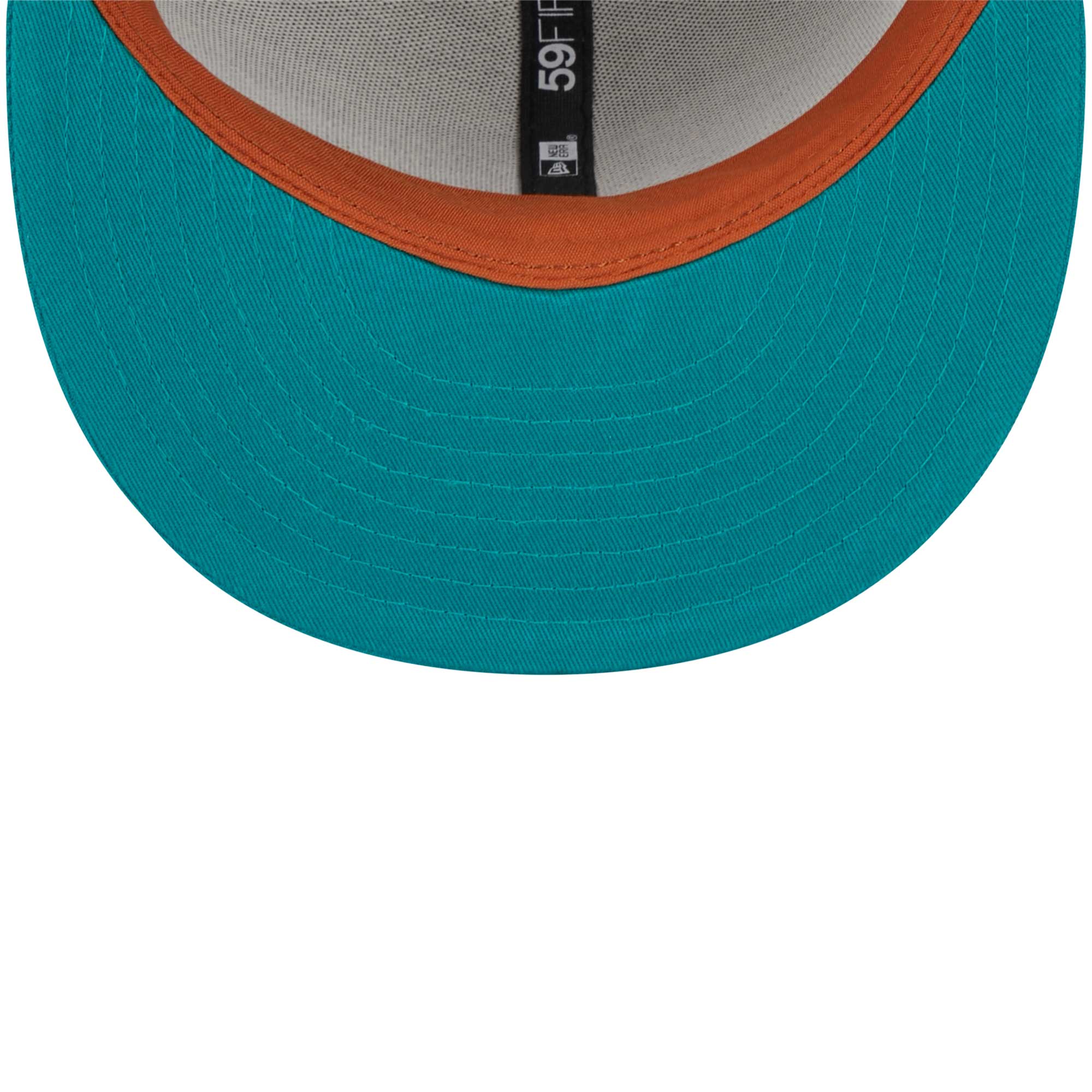 Houston Astros New Era  59FIFTY Fitted Hat - Gray/Teal - PersonalJerseys
