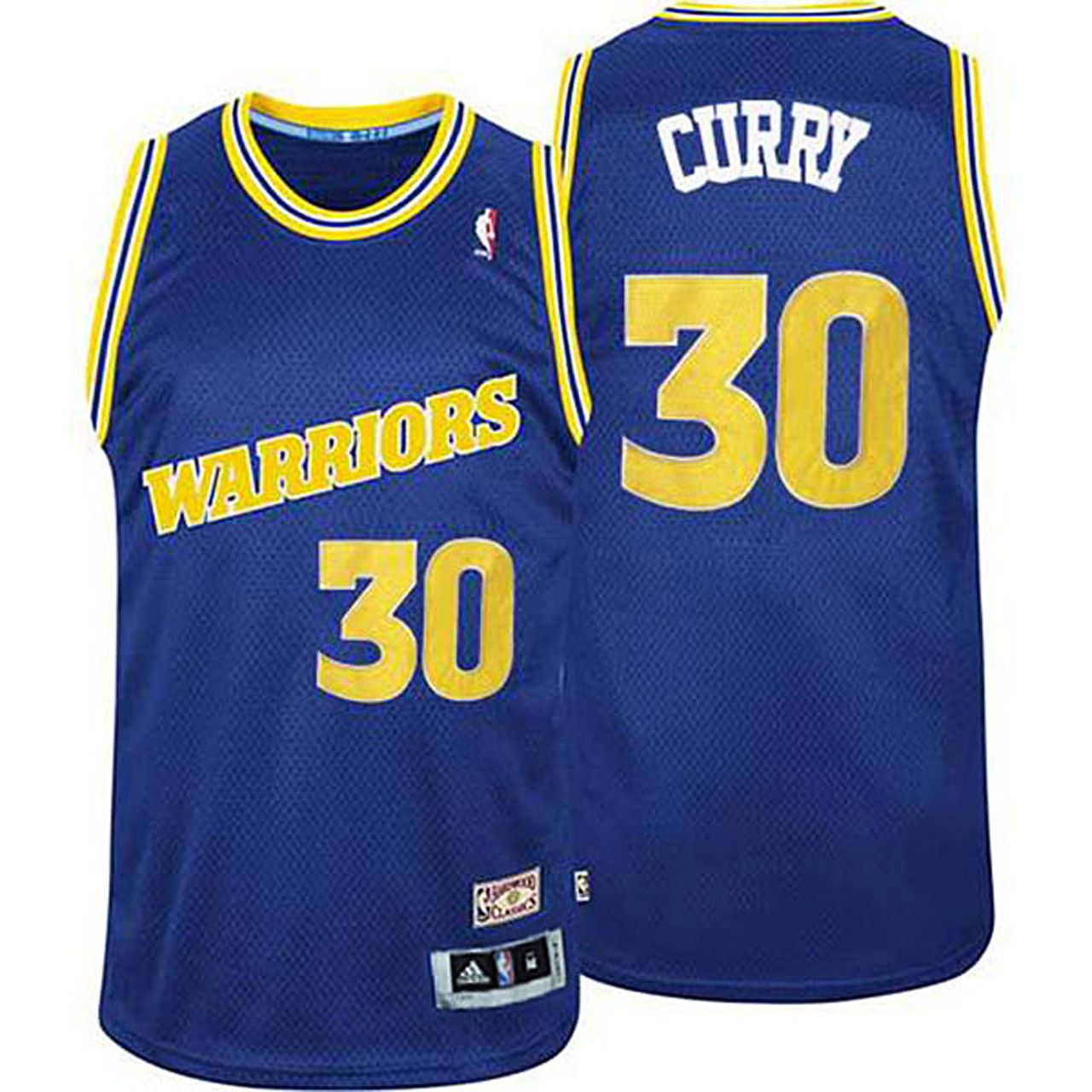Male Stephen Curry Golden State Warriors #30 Hardwood Classics Swingman Blue Jersey - Friend Lounge Store - Shop for All Things Jerseys Sports - PersonalJerseys