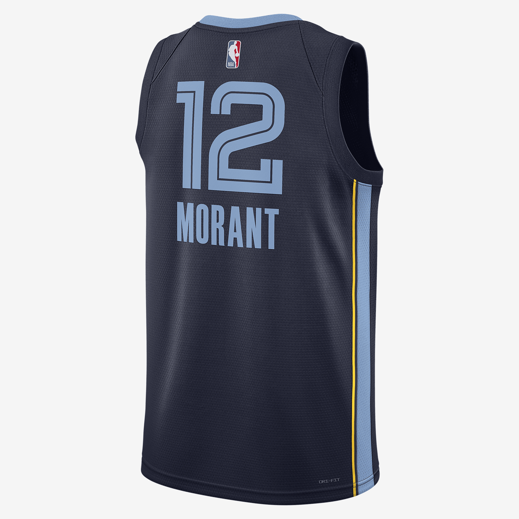 Memphis Grizzlies Icon Edition 2022/23 Nike Dri-FIT NBA Swingman Jersey - College Navy - PersonalJerseys