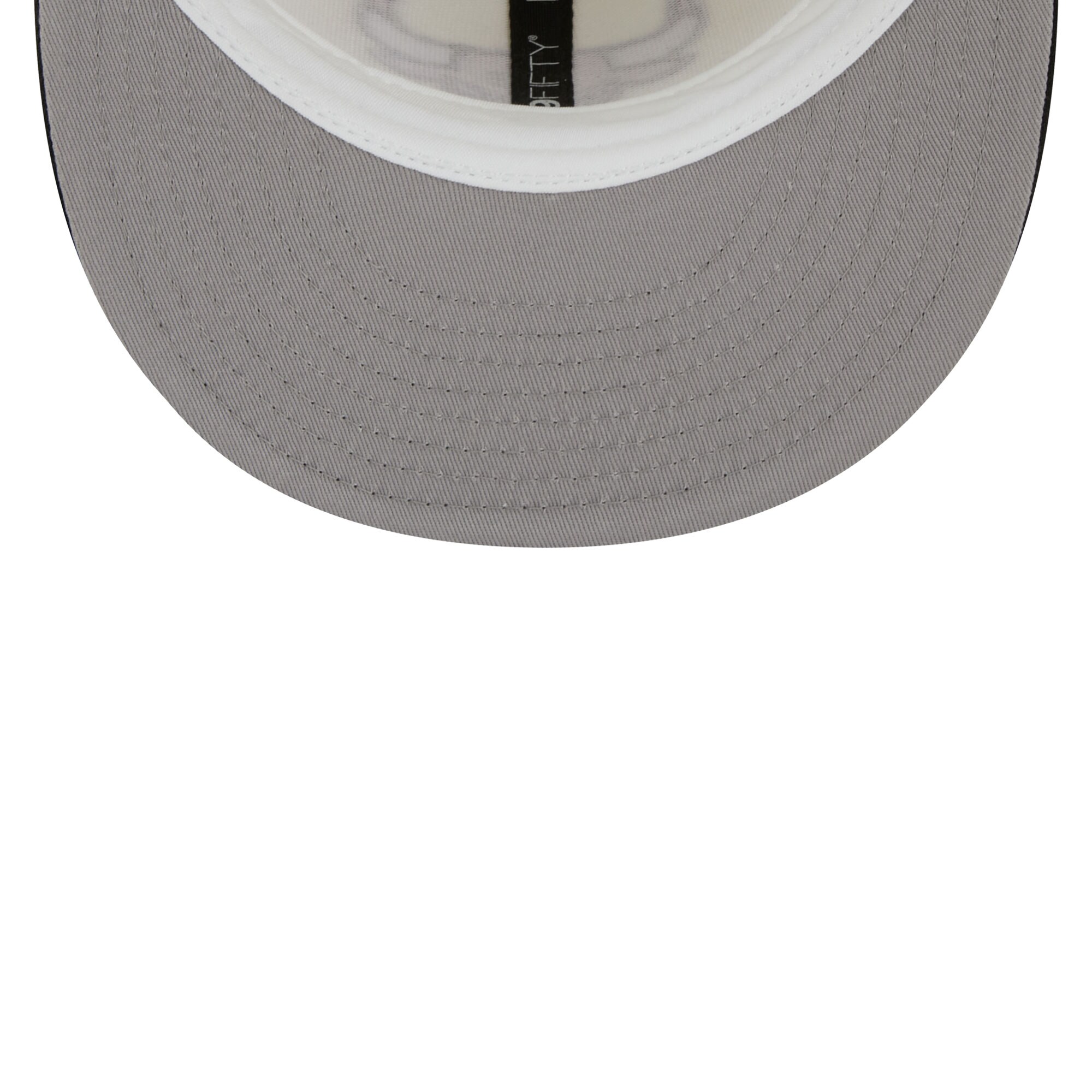 Chicago Bulls New Era Piping 2-Tone 59FIFTY Fitted Hat - Cream/Black - PersonalJerseys