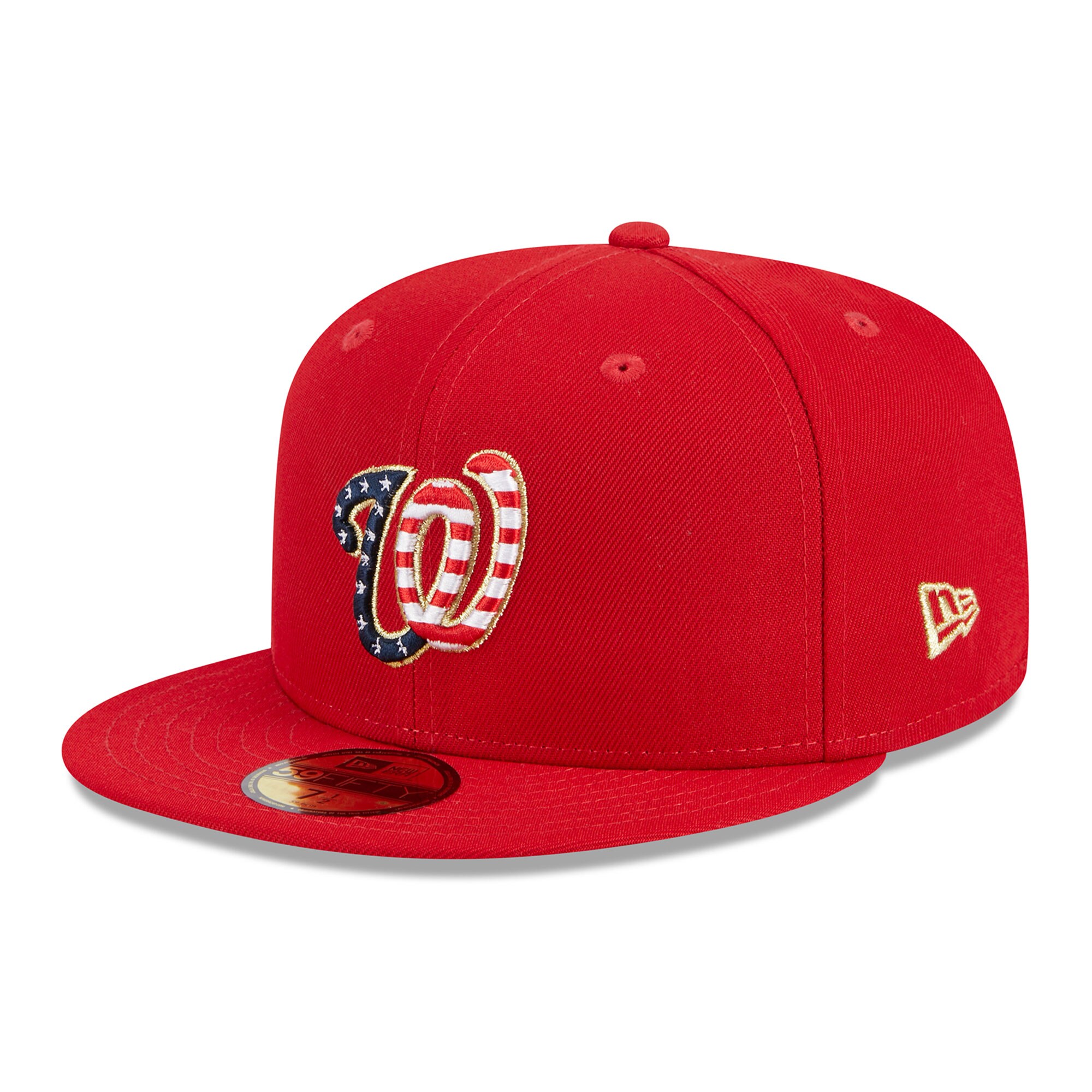 Washington Nationals New Era 2023 Fourth of July 59FIFTY Fitted Hat - Red - PersonalJerseys