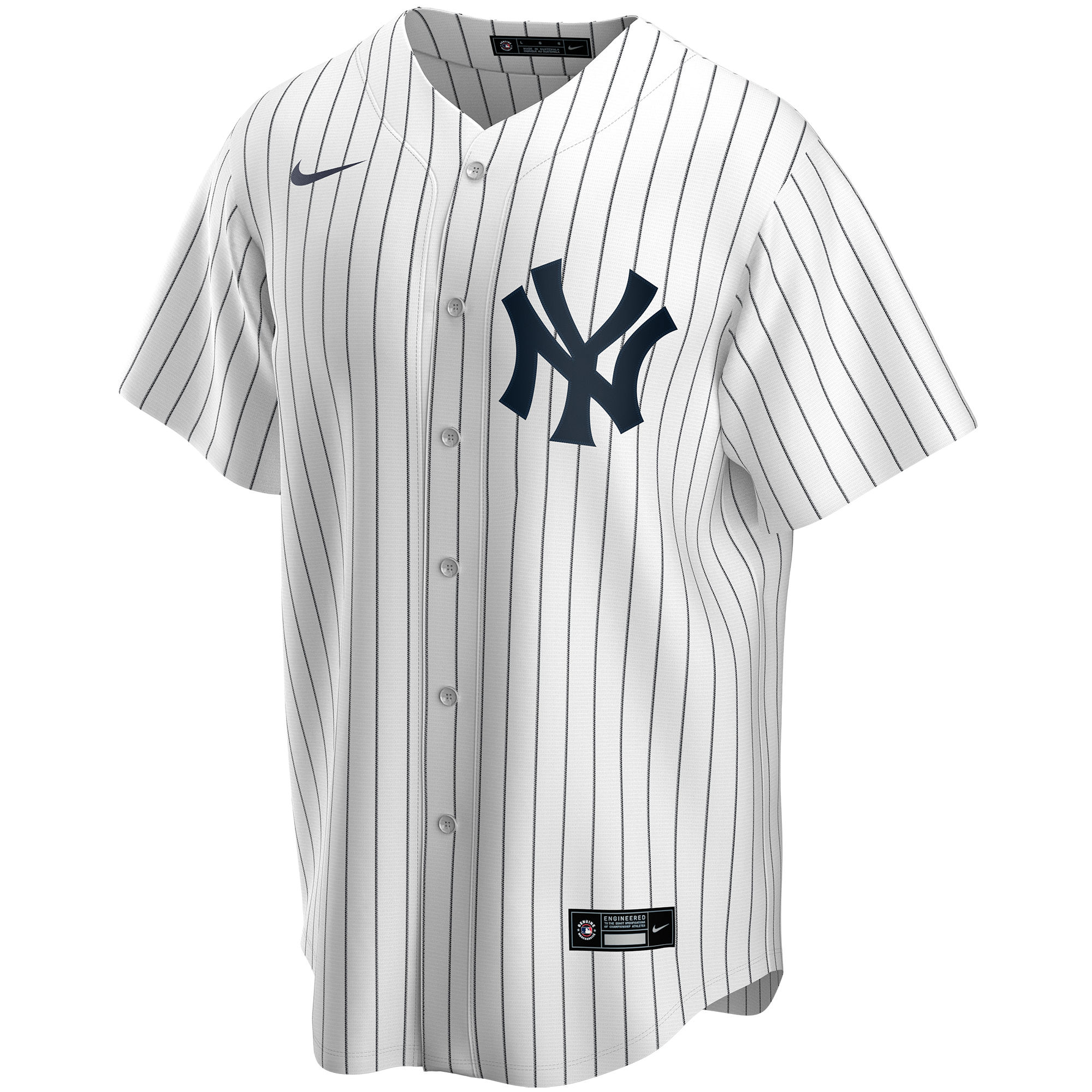 New York Yankees Nike Home Replica Custom Jersey - White - PersonalJerseys