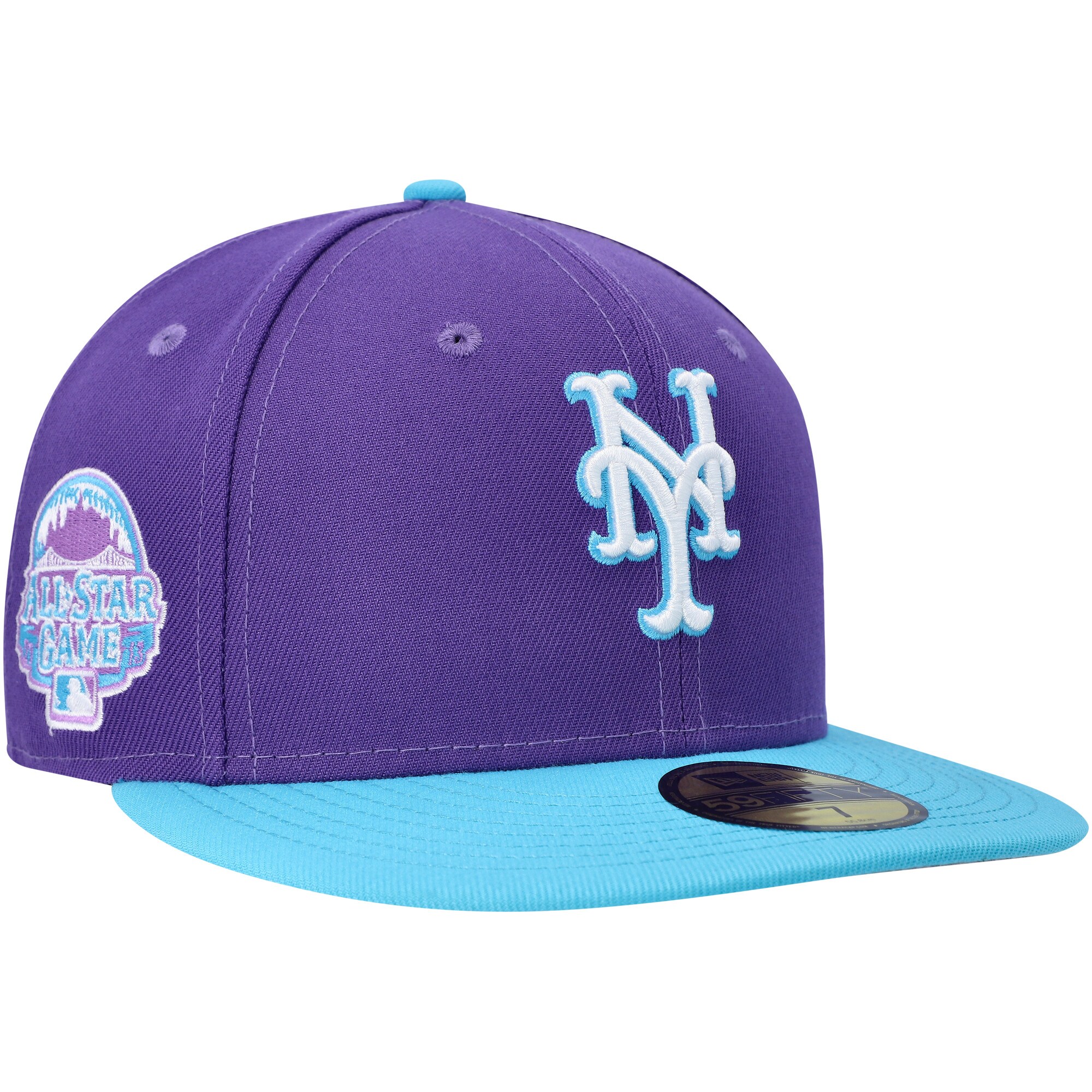 New York Mets New Era Vice 59FIFTY Fitted Hat - Purple - PersonalJerseys