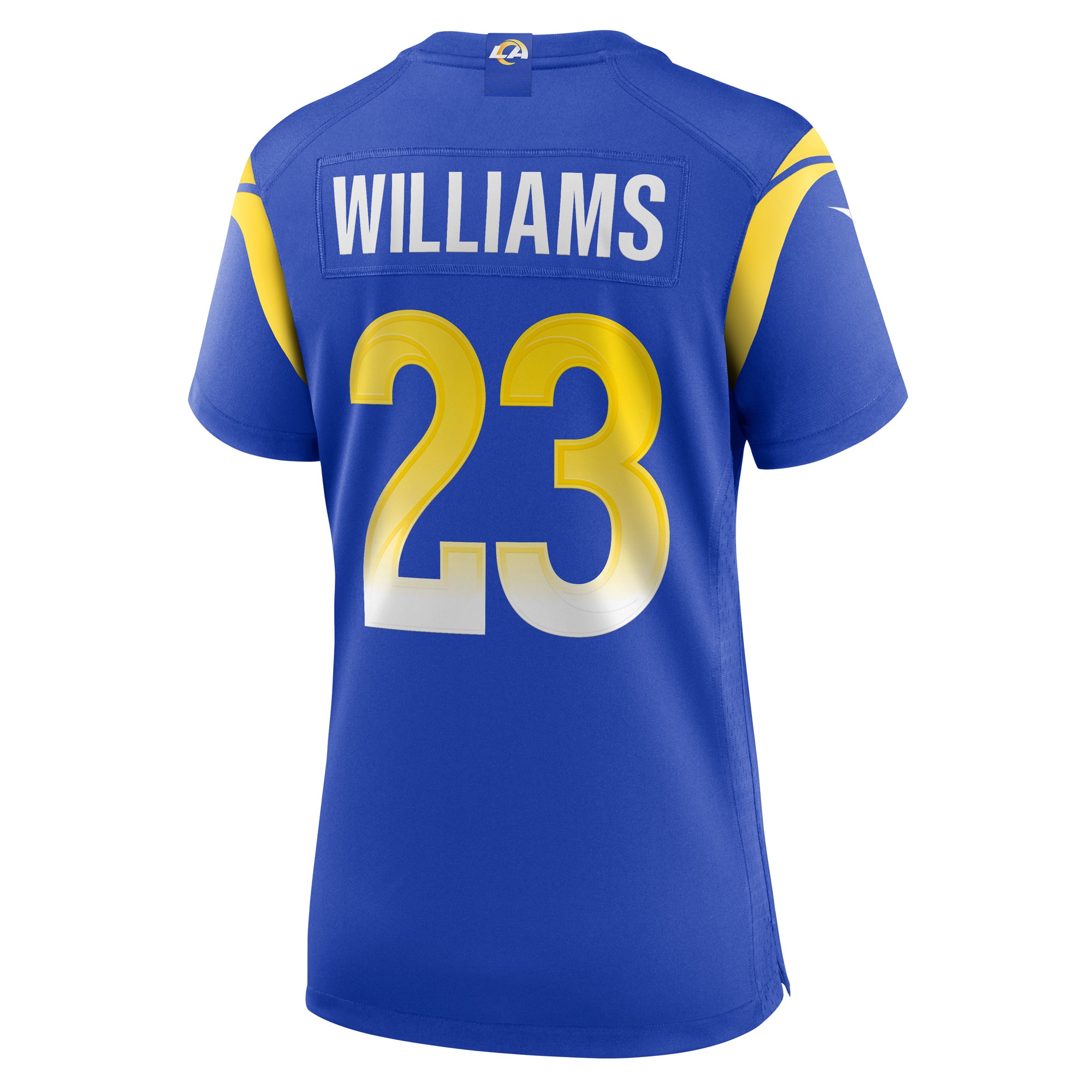 Los Angeles Rams Kyren Williams Royal Game Player Jersey for Youth Women Men - Friend Lounge Store - Shop for All Things Jerseys Sports - PersonalJerseys