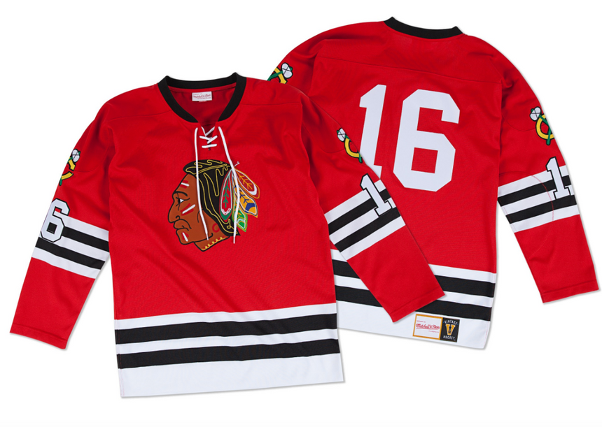 Bobby Hull Chicago Blackhawks 1960-61 Authentic Jersey By Mitchell &Ness - PersonalJerseys