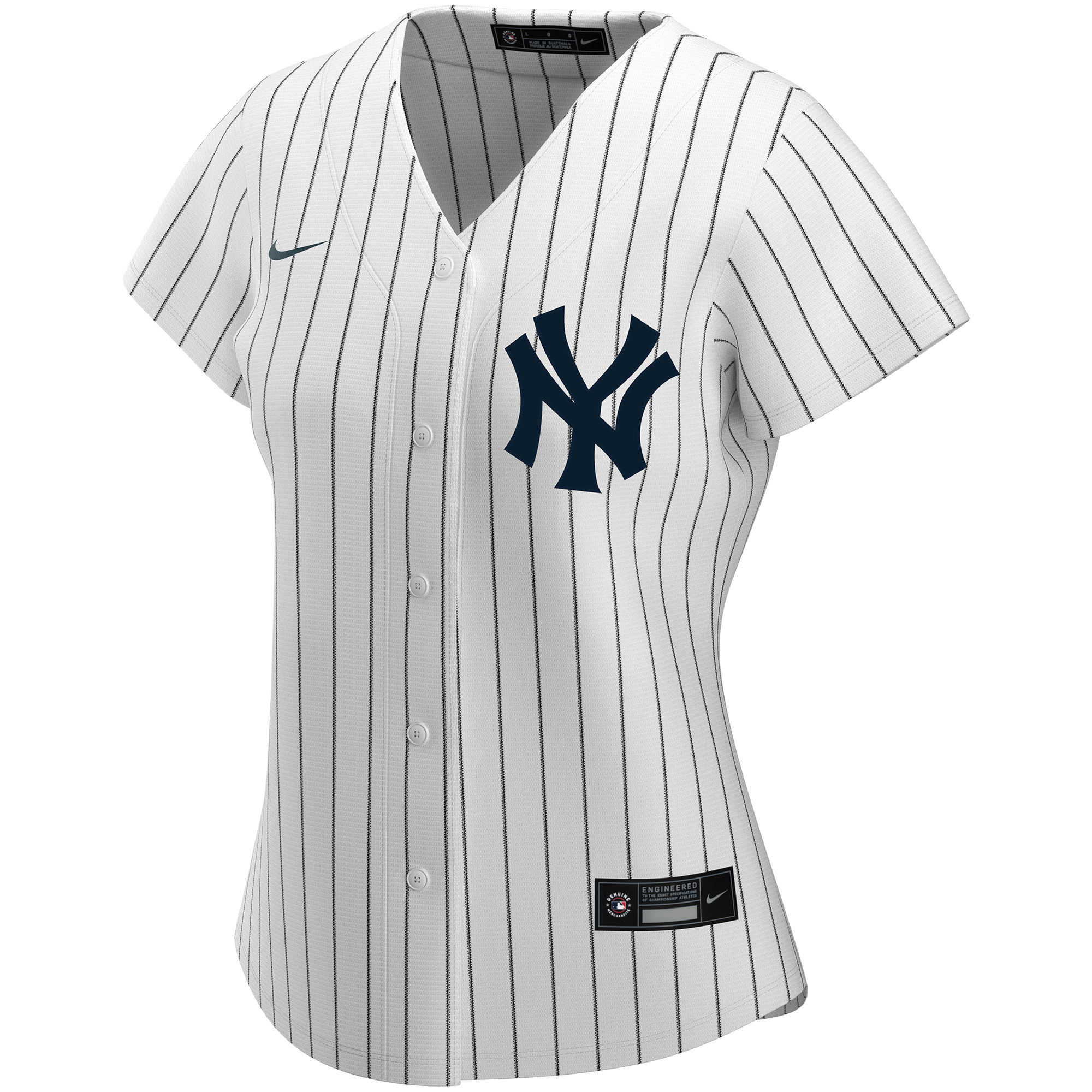 New York Yankees Nike Women's Home Replica Custom Jersey - White - PersonalJerseys
