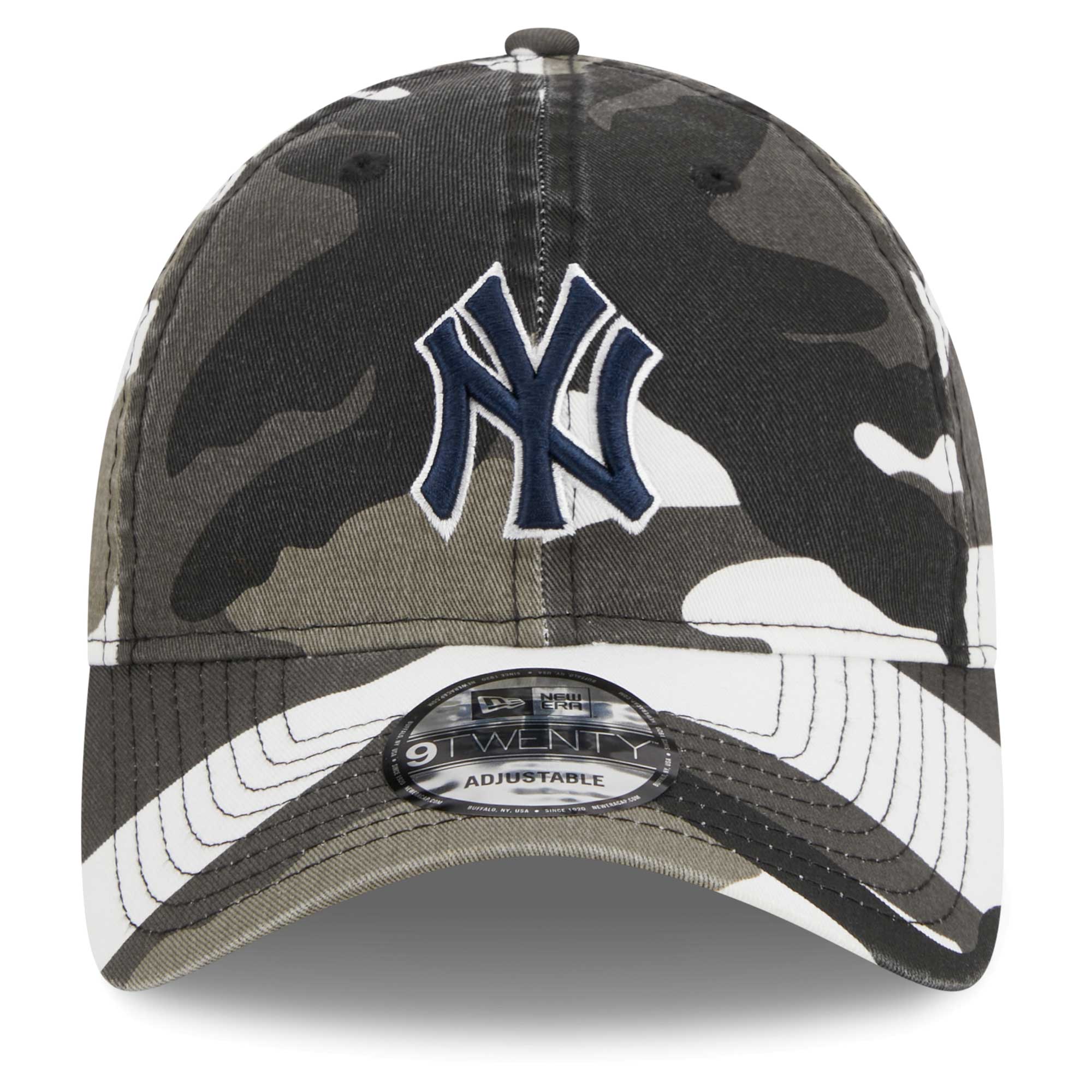 New York Yankees New Era Camo 9TWENTY Adjustable Hat - PersonalJerseys