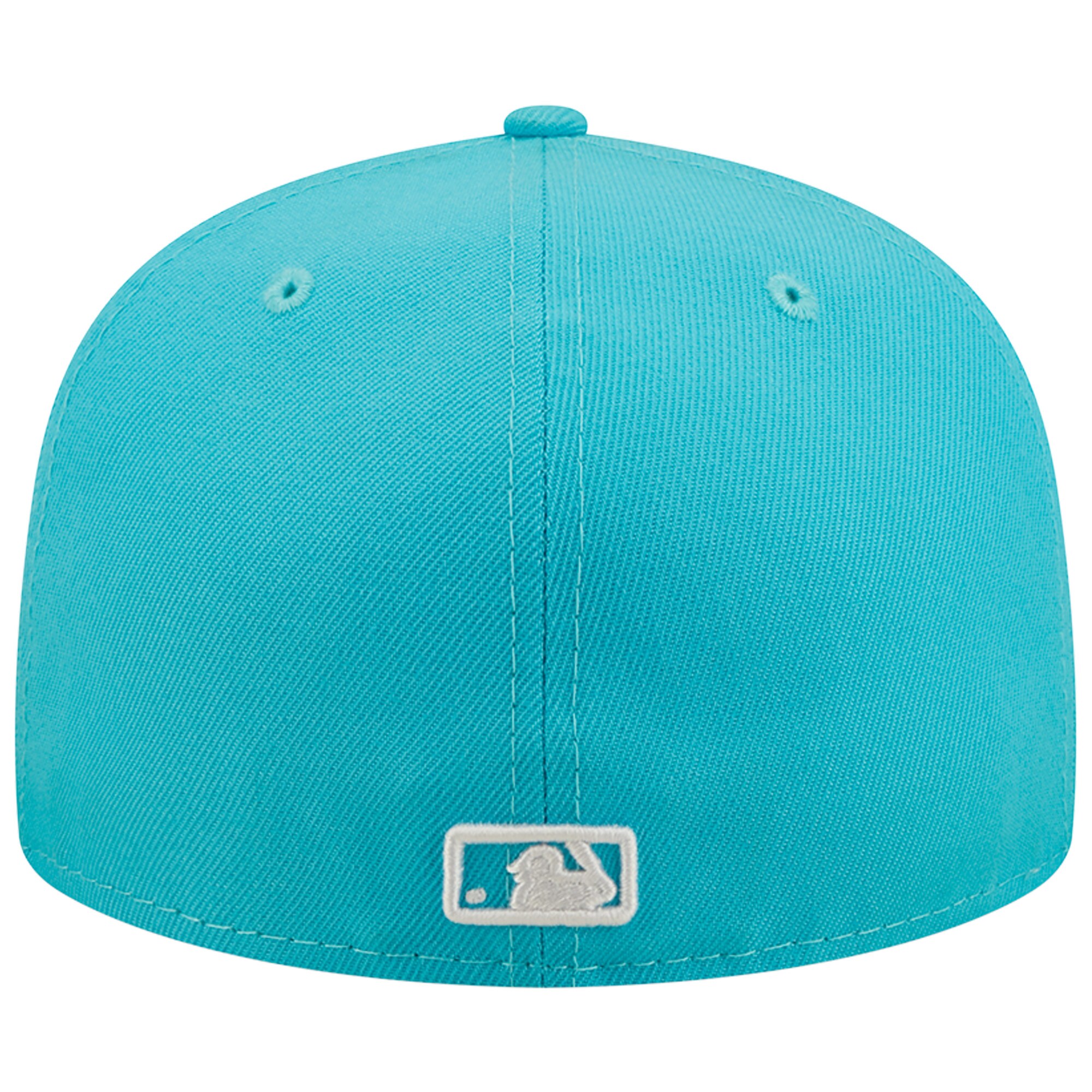 New York Yankees New Era Vice Highlighter Logo 59FIFTY Fitted Hat - Blue - PersonalJerseys