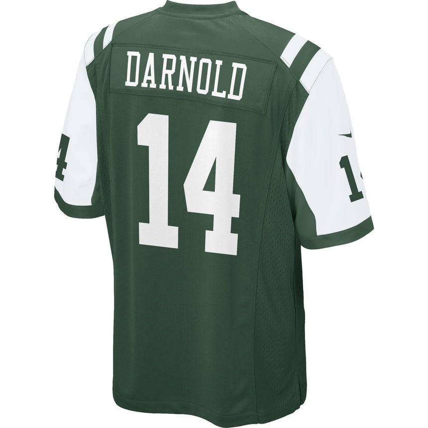 Men's New York Jets Sam Darnold Green Game Jersey - PersonalJerseys