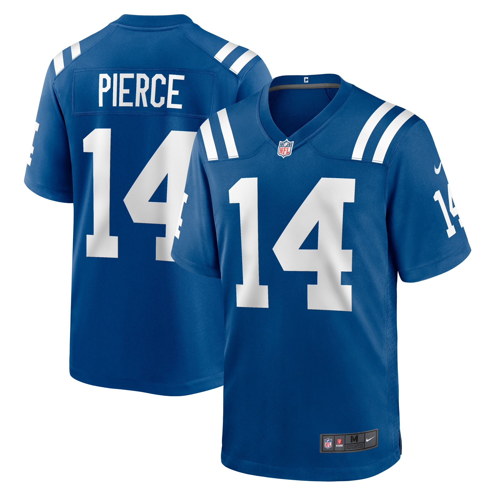 Alec Pierce Indianapolis Colts Nike Player Game Jersey - Royal - PersonalJerseys