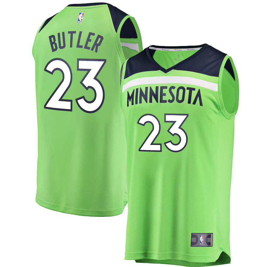 Jimmy Butler Minnesota Timberwolves Branded Fast Break Jersey Neon Green - Statement Edition - Friend Lounge Store - Shop for All Things Jerseys Sports - PersonalJerseys