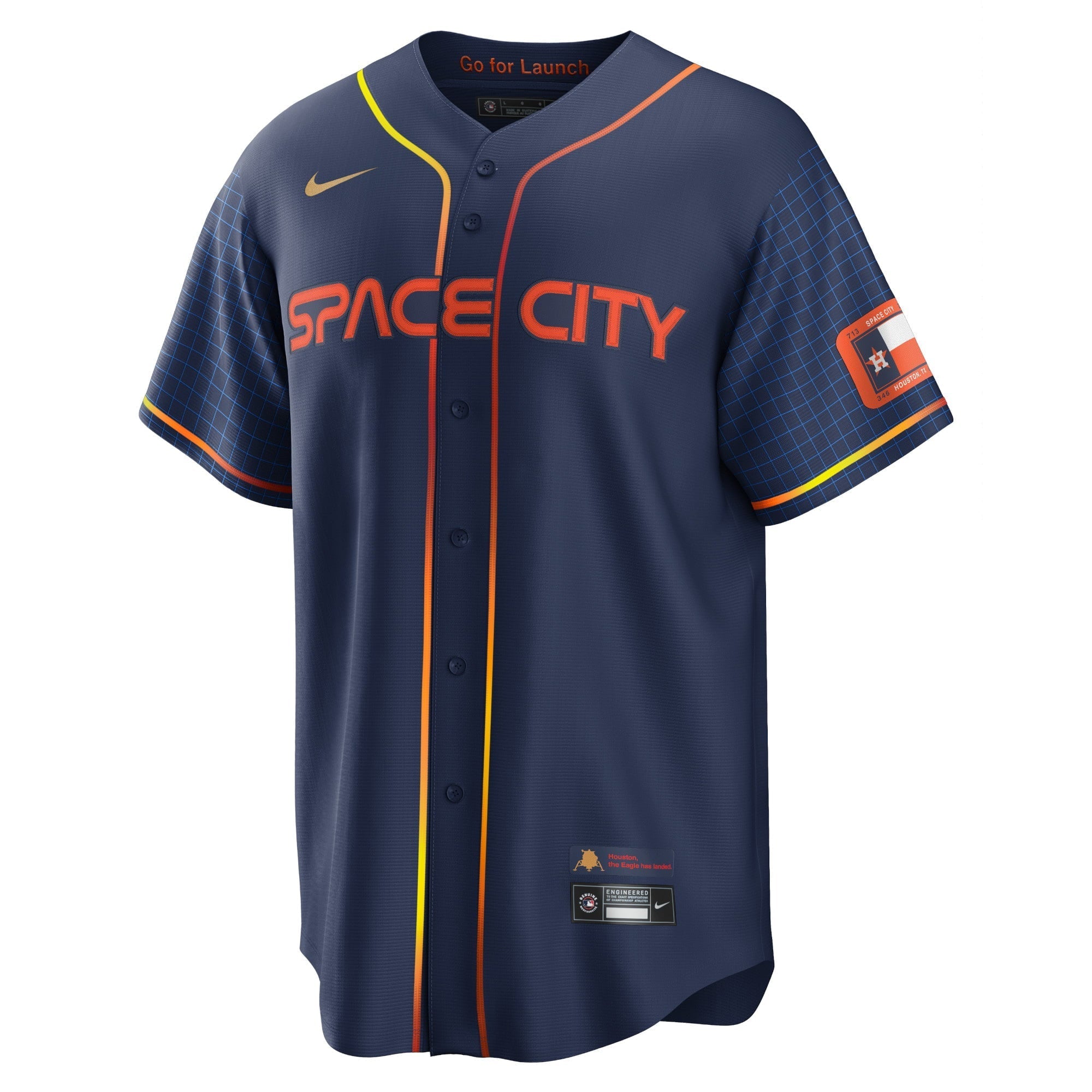 Men's Nike Alex Bregman Navy Houston Astros 2022 City Connect Replica Player Jersey - PersonalJerseys