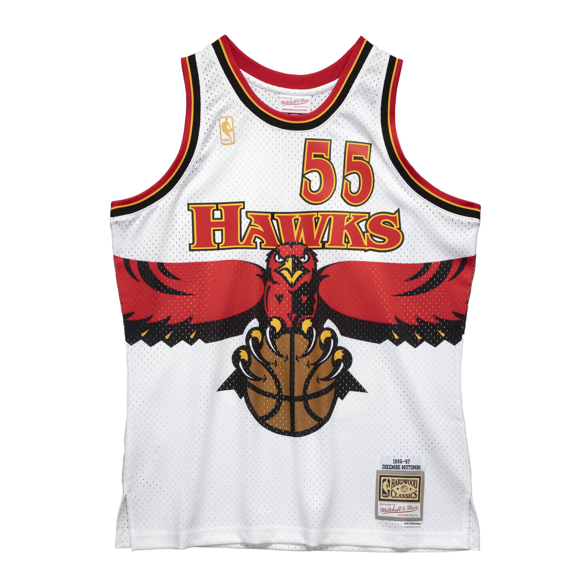 Dikembe Mutombo Atlanta Hawks 1996-97 Swingman Jersey - PersonalJerseys