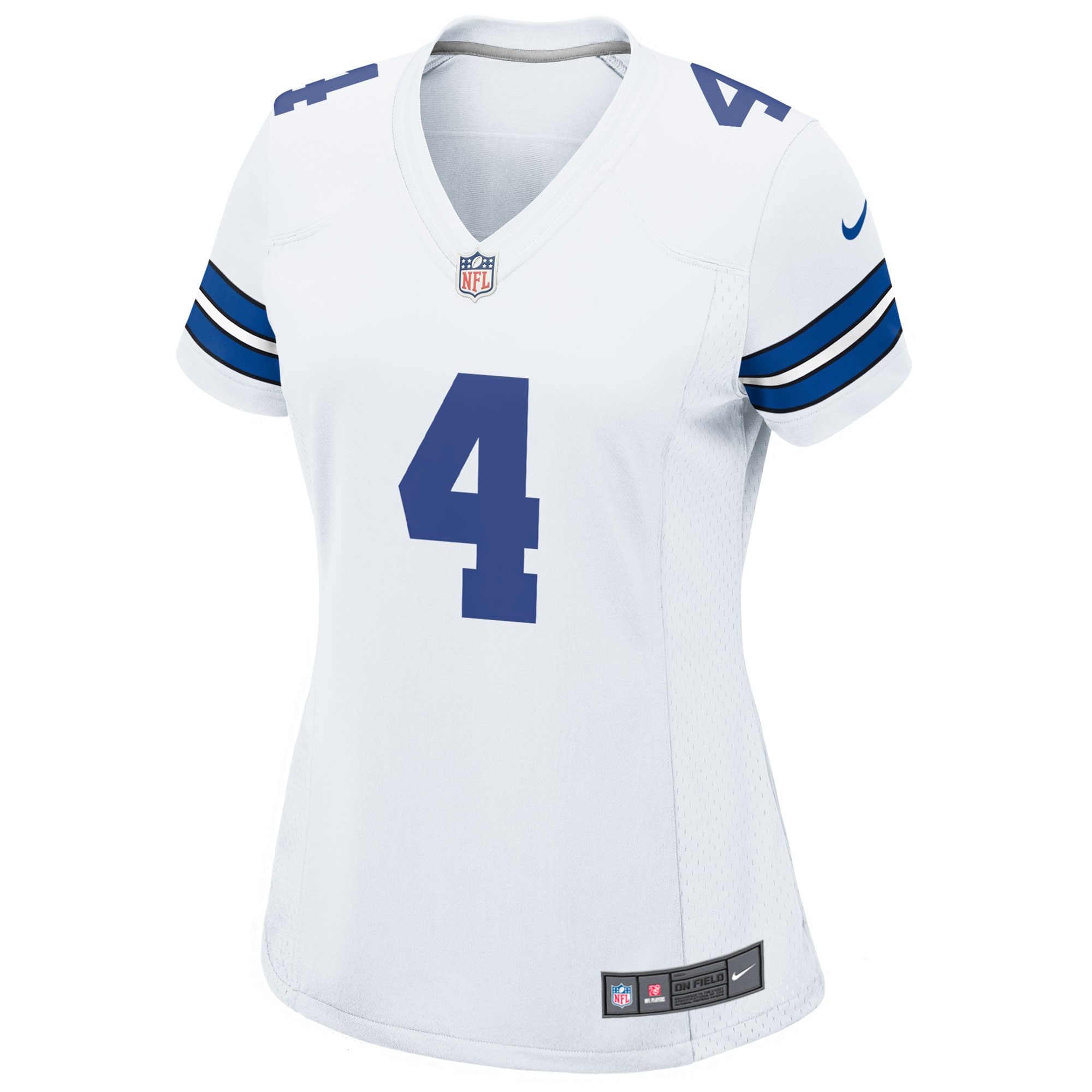 Dallas Cowboys Dak Prescott White Game Team Jersey for Youth Women Men - Friend Lounge Store - Shop for All Things Jerseys Sports - PersonalJerseys