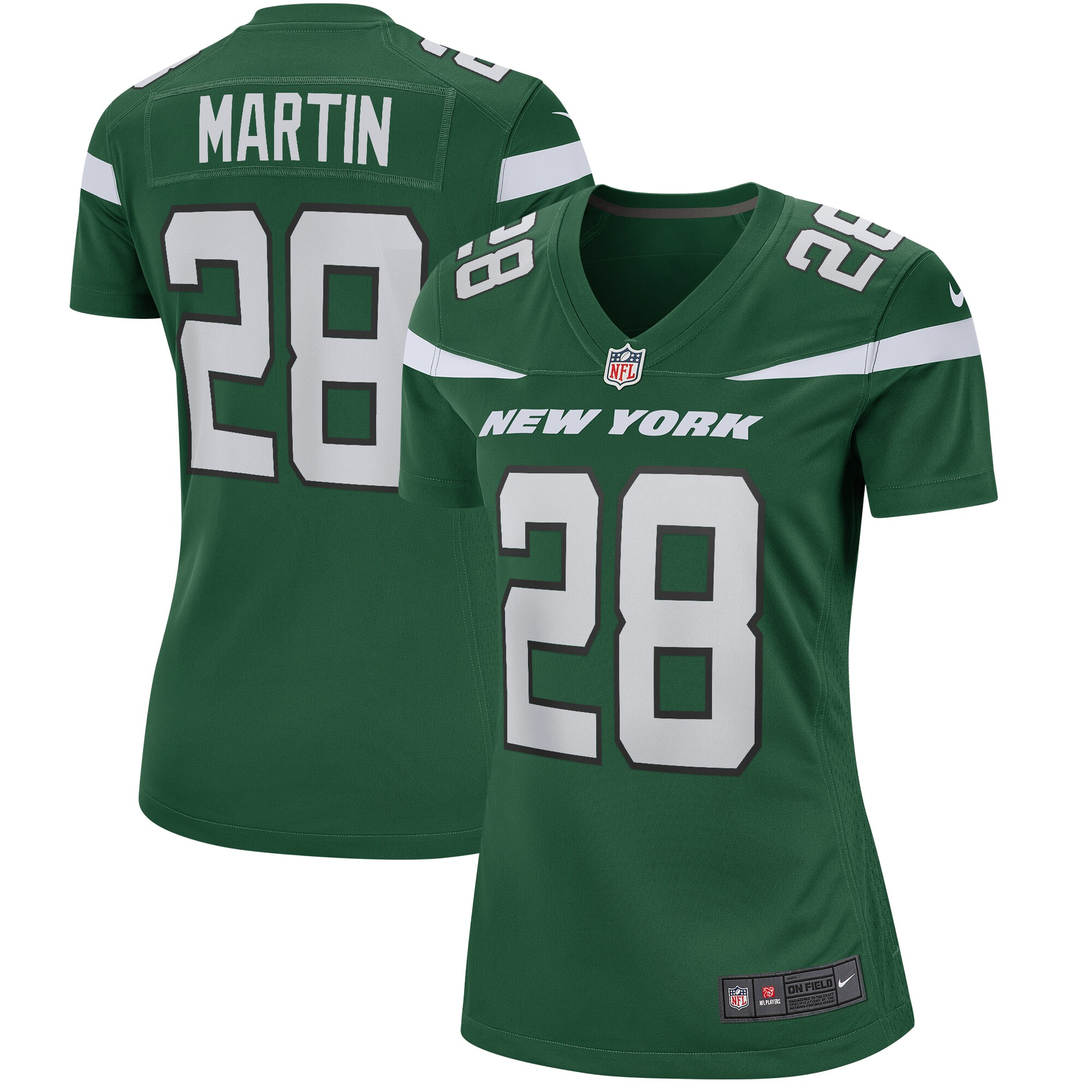 Curtis Martin New York Jets Nike Women's Game Retired Player Jersey - Gotham Green - PersonalJerseys