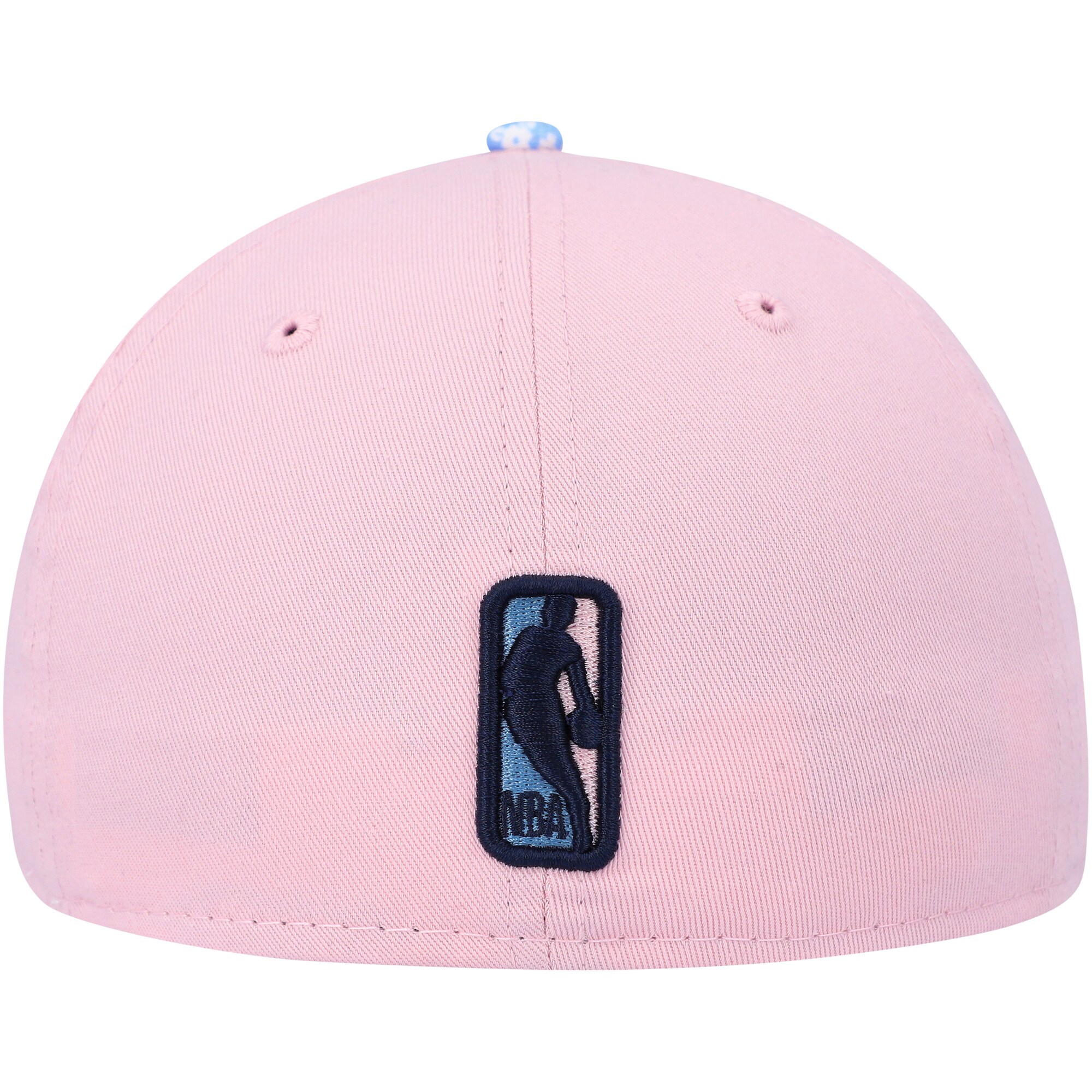 Chicago Bulls New Era Paisley Visor 59FIFTY Fitted Hat - Pink/Light Blue - PersonalJerseys