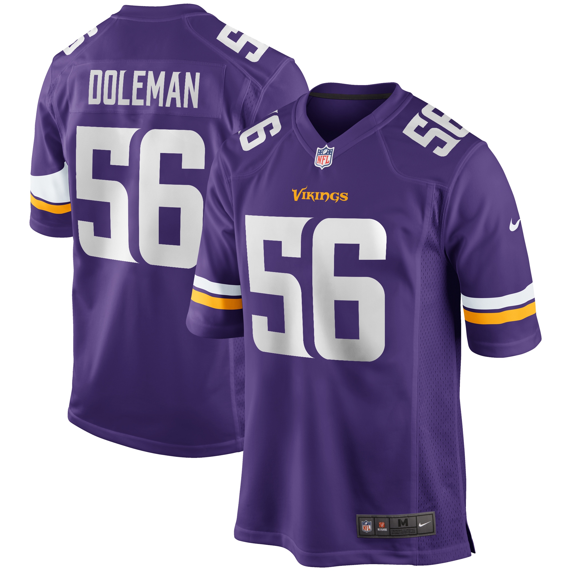 Chris Doleman Minnesota Vikings Nike Game Retired Player Jersey - Purple - PersonalJerseys