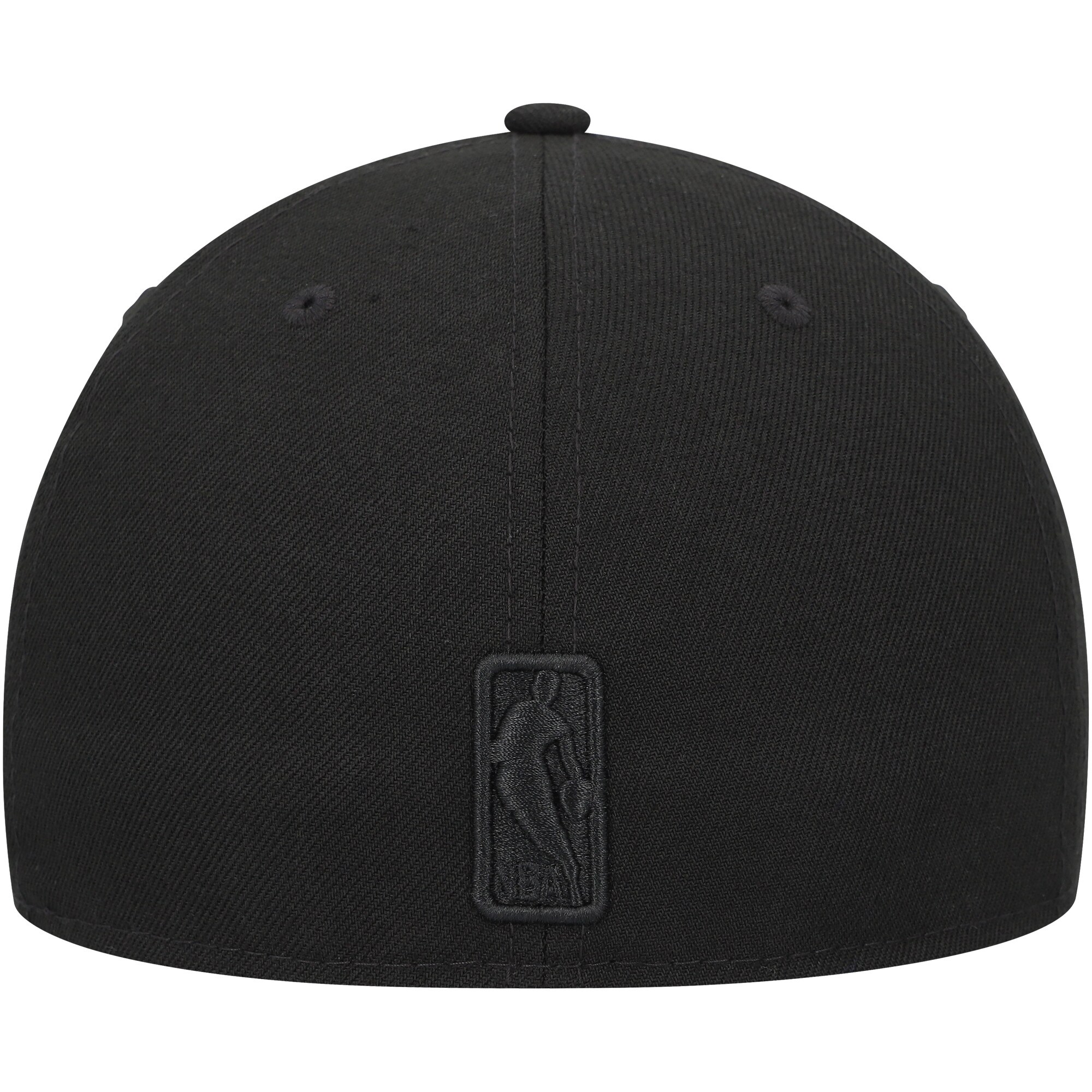 Miami Heat New Era Black on Black Tonal Flag 59FIFTY Fitted Hat - PersonalJerseys