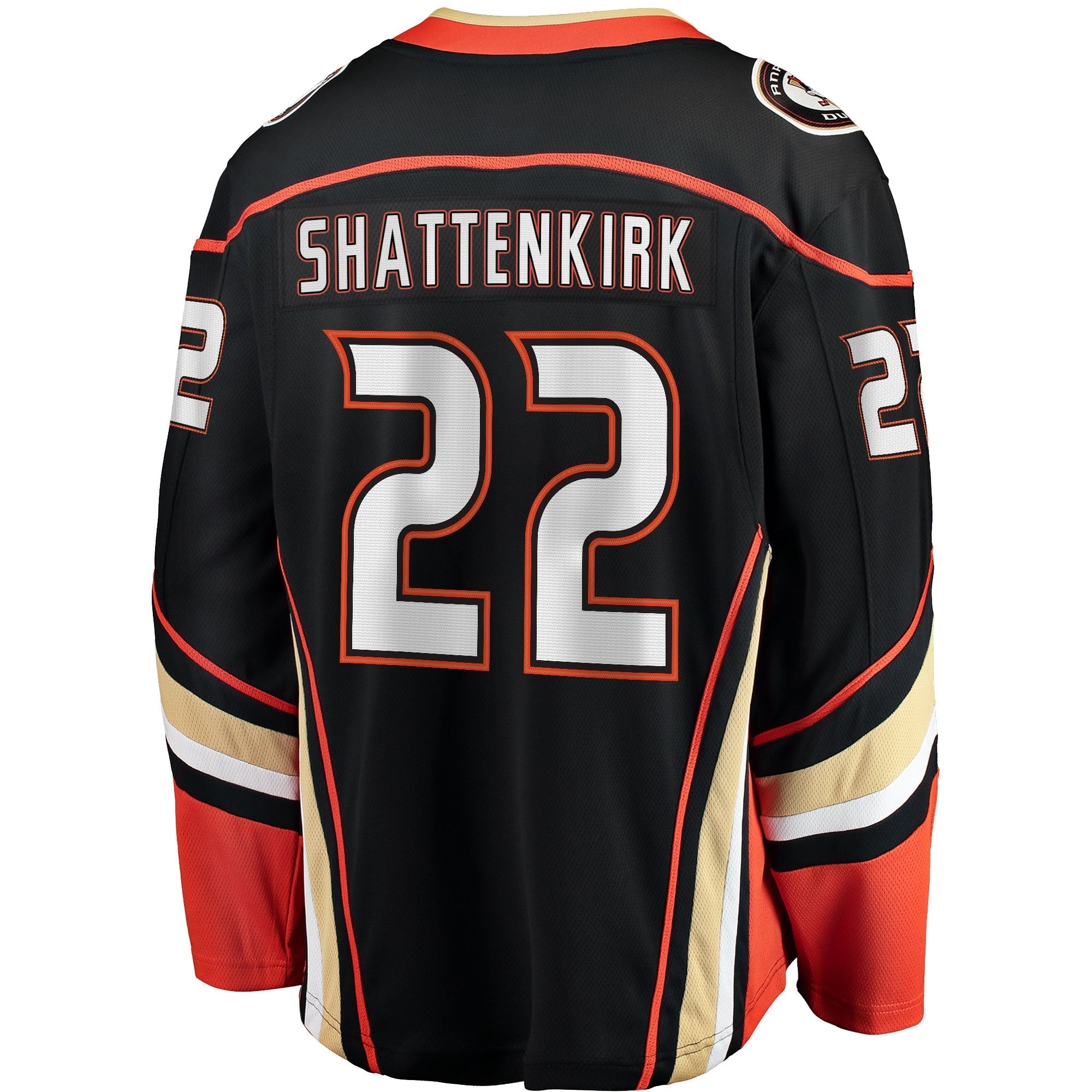 Men's Fanatics Branded Kevin Shattenkirk Black Anaheim Ducks Home Breakaway Jersey - PersonalJerseys