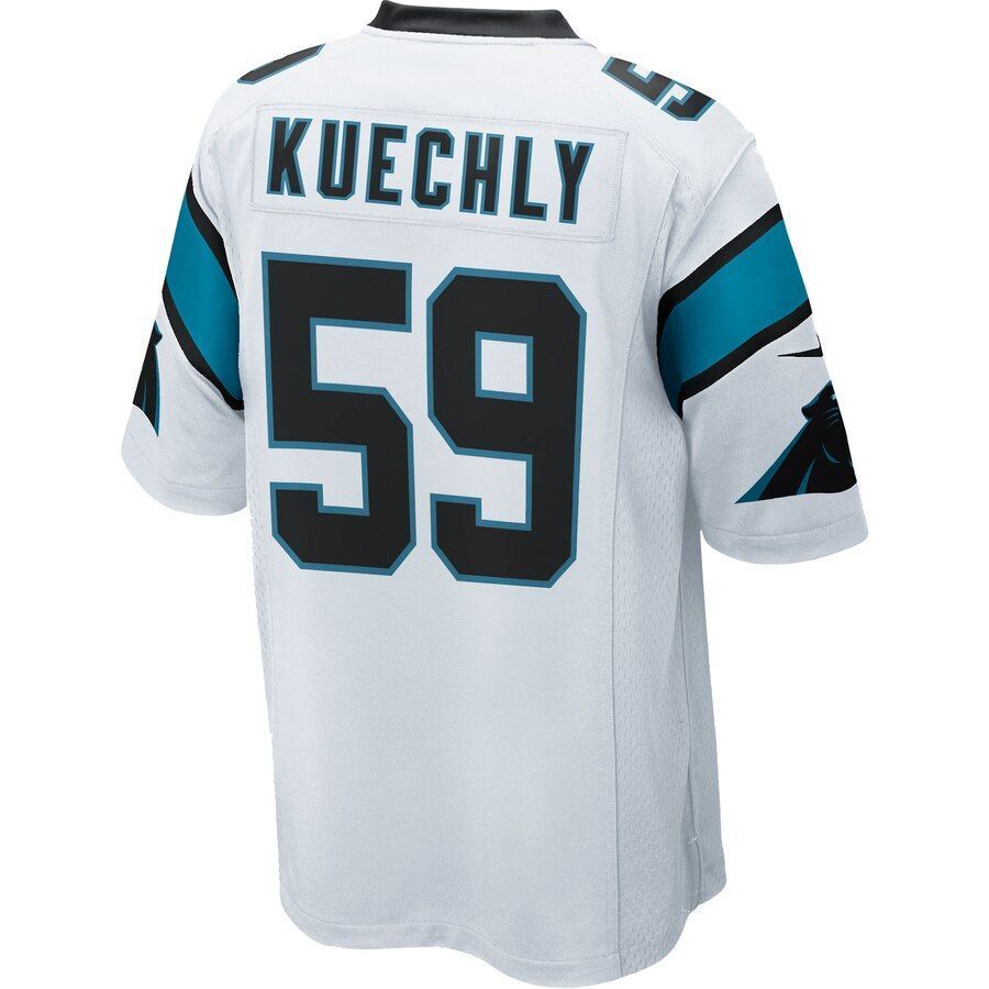 Luke Kuechly Carolina Panthers Game Jersey - White - Friend Lounge Store - Shop for All Things Jerseys Sports - PersonalJerseys