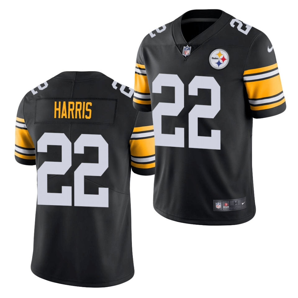 Najee Harris Pittsburgh Steelers 2021 NFL Draft Vapor Limited Jersey - Black - Friend Lounge Store - Shop for All Things Jerseys Sports - PersonalJerseys