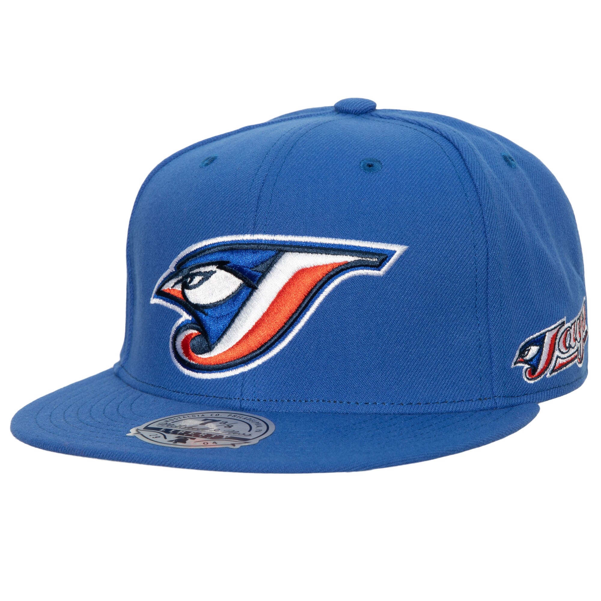 Toronto Blue Jays Mitchell & Ness Bases Loaded Fitted Hat - Royal/ - PersonalJerseys