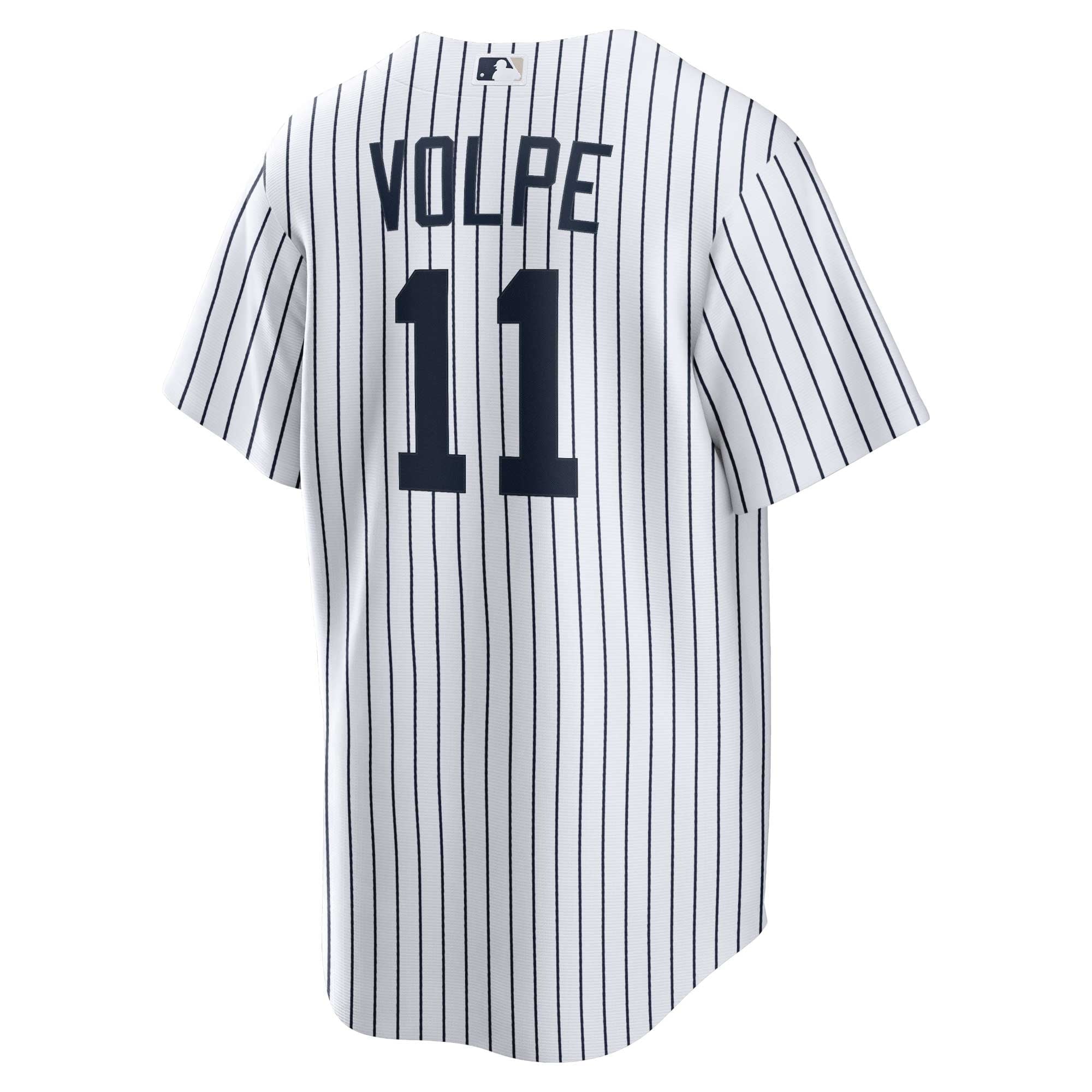 Men's Nike Anthony Volpe White New York Yankees Home Replica Player Jersey - PersonalJerseys