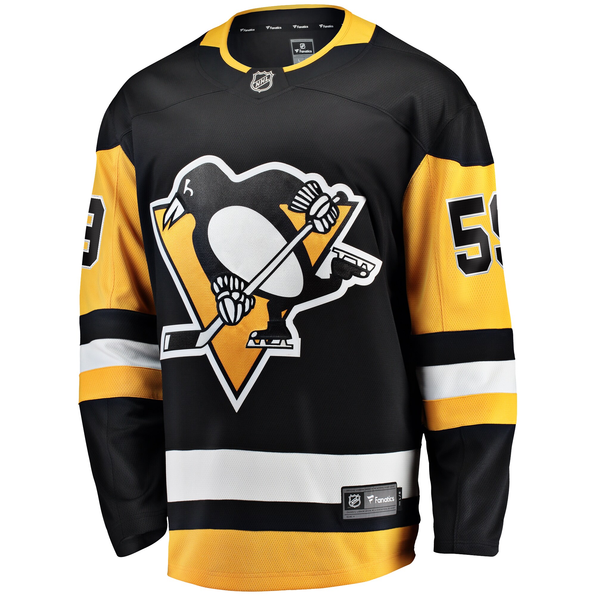 Jake Guentzel Pittsburgh Penguins Fanatics Branded Home Premier Breakaway Player Jersey - Black - PersonalJerseys