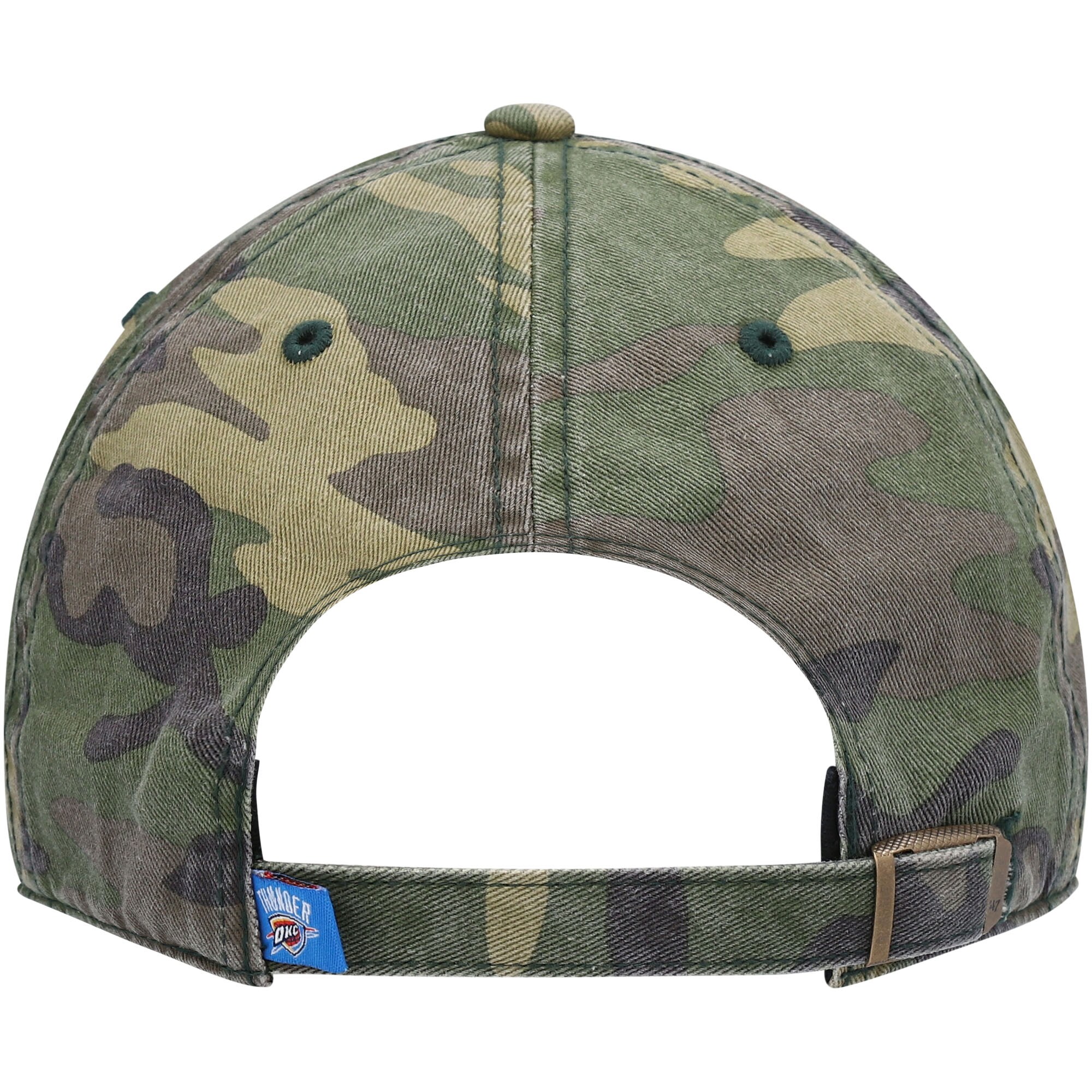 Oklahoma City Thunder '47 Clean Up Adjustable Hat - Camo - PersonalJerseys