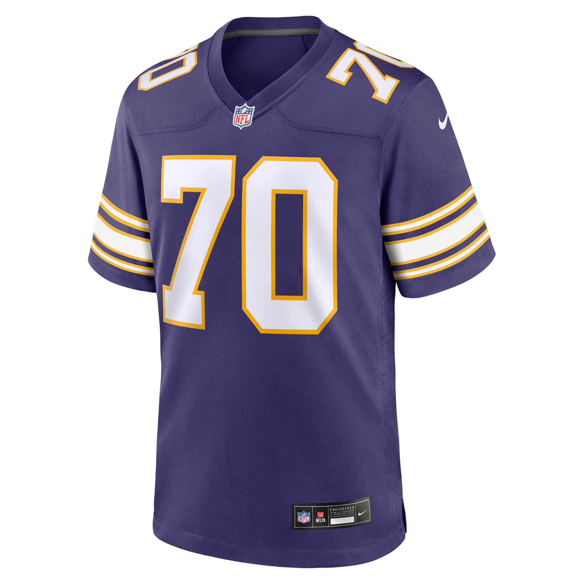 Jim Marshall Minnesota Vikings Nike Classic Retired Player Jersey - Purple - PersonalJerseys