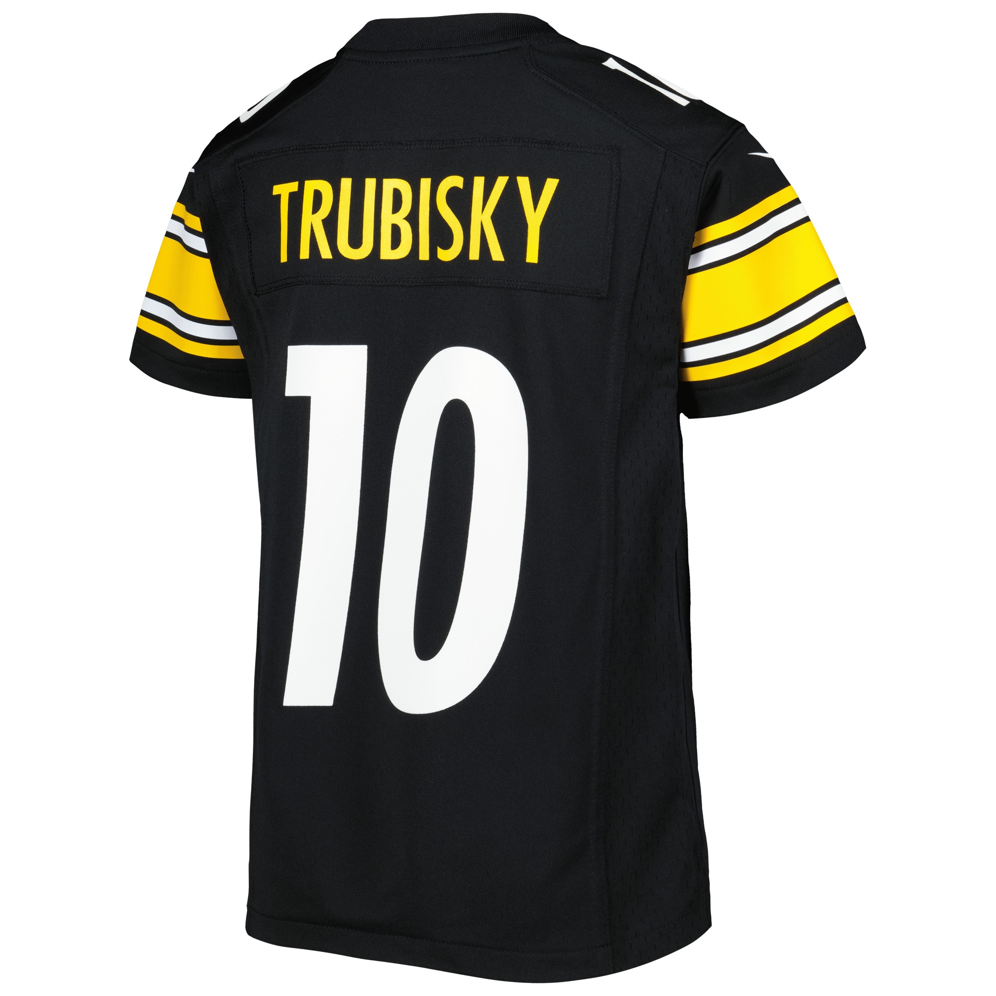 Mitchell Trubisky Pittsburgh Steelers Nike Youth Game Jersey - Black - PersonalJerseys