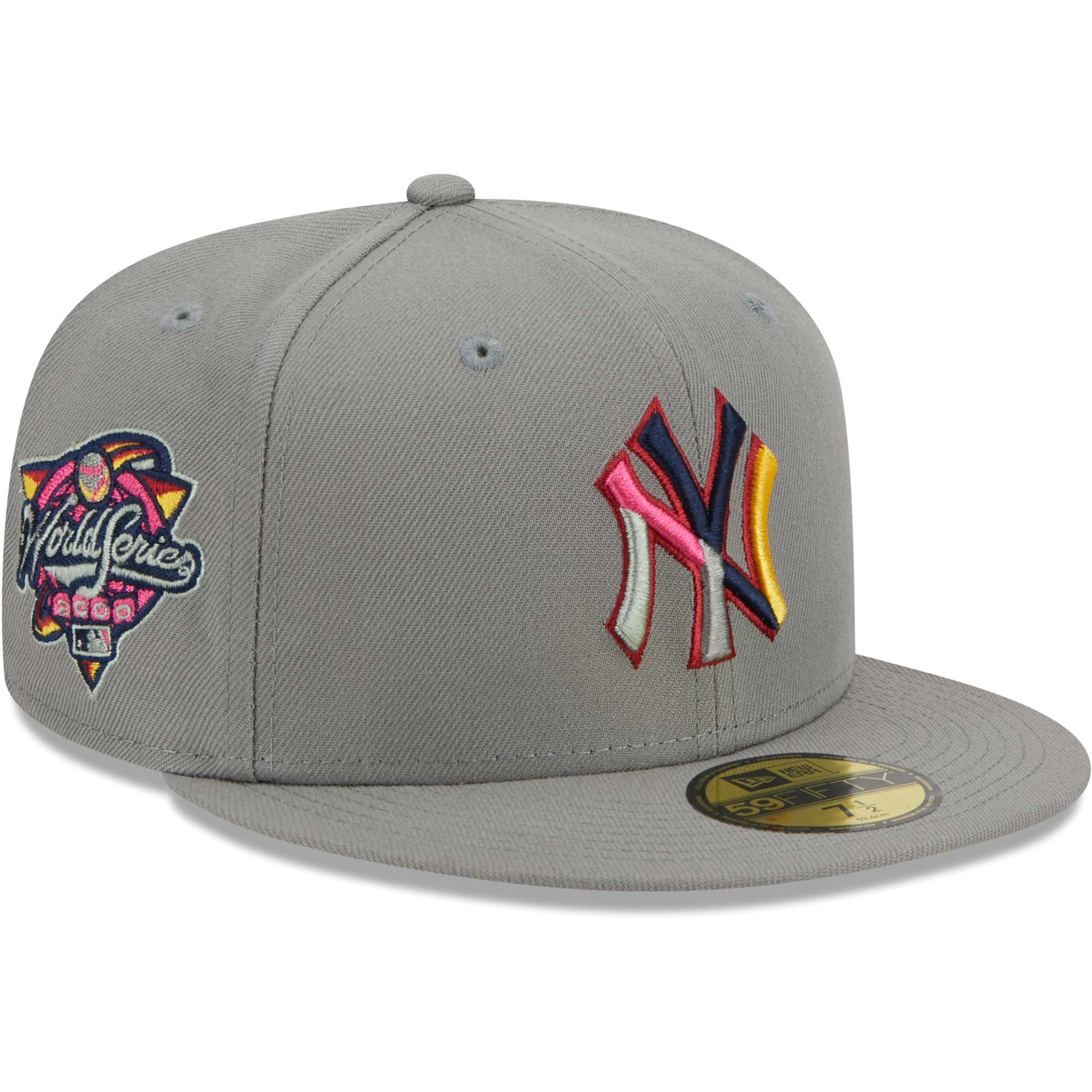New York Yankees New Era Color Pack 59FIFTY Fitted Hat - Gray - PersonalJerseys